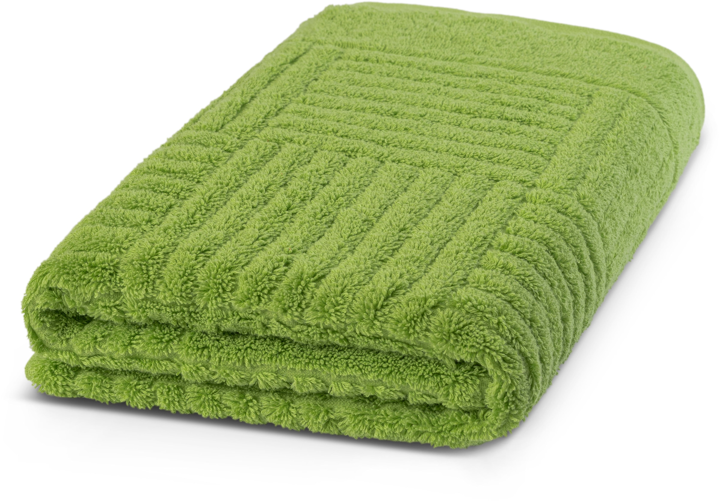 ROSS Duschtuch "CARRE" 100% Baumwolle, Rippenstruktur, große Farbauswahl günstig online kaufen