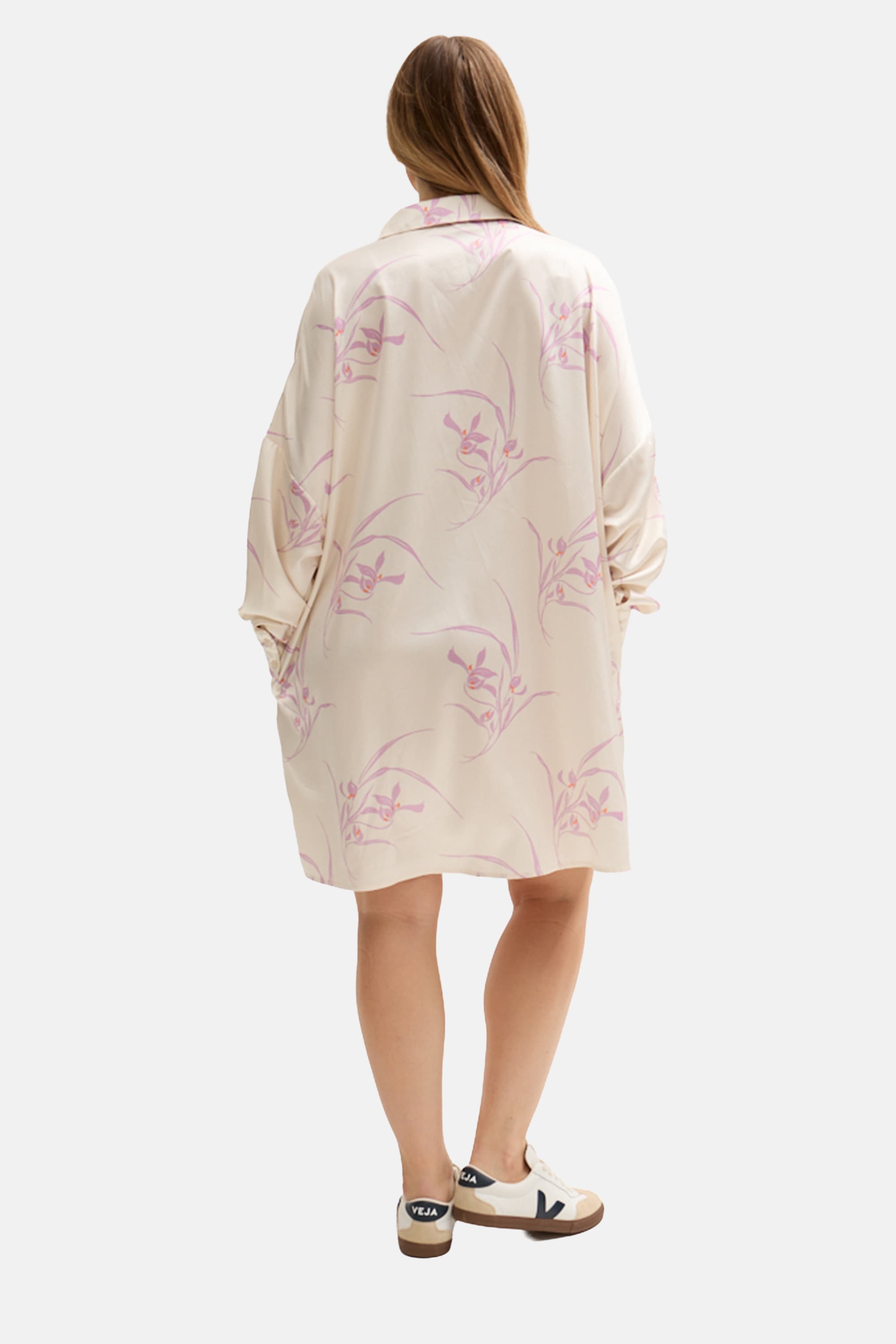 Lily and Lionel Midikleid »Kristy Button Down Large Floral Shirtdress Damen«