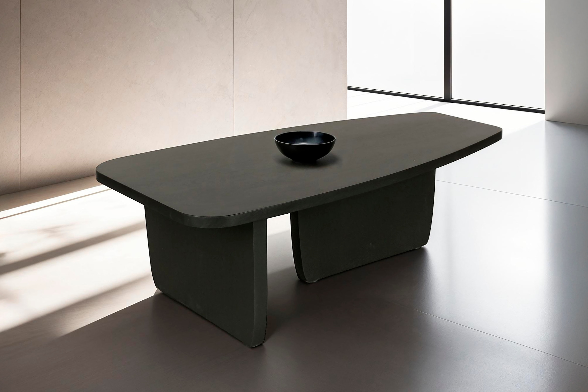 byLIVING Couchtisch "Bolt" 1 Stk. tlg. Freiform Tisch in Akazie Massivholz günstig online kaufen