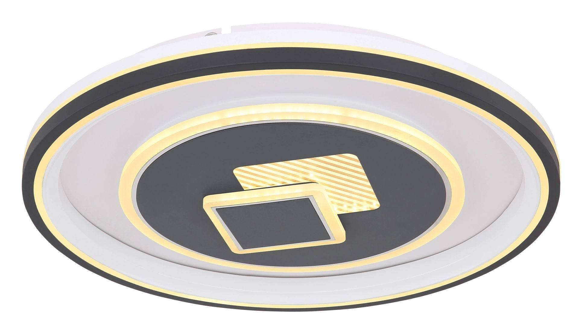 GLOBO LIGHTING LED Deckenleuchte »SUNDI«, Leuchtmittel LED-Modul | LED fest integriert, Deckenlampe, Designleuchte, Wohnzimmer, Schlafzimmer, rund