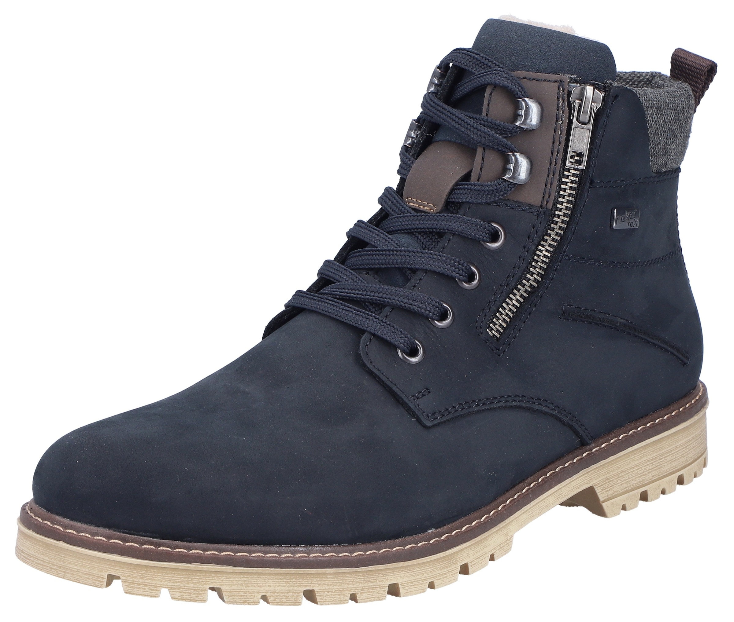 Winterstiefelette, Winterboots, Outdoorboots, Rieker-Tex, mit gepolstertem Schaftrand