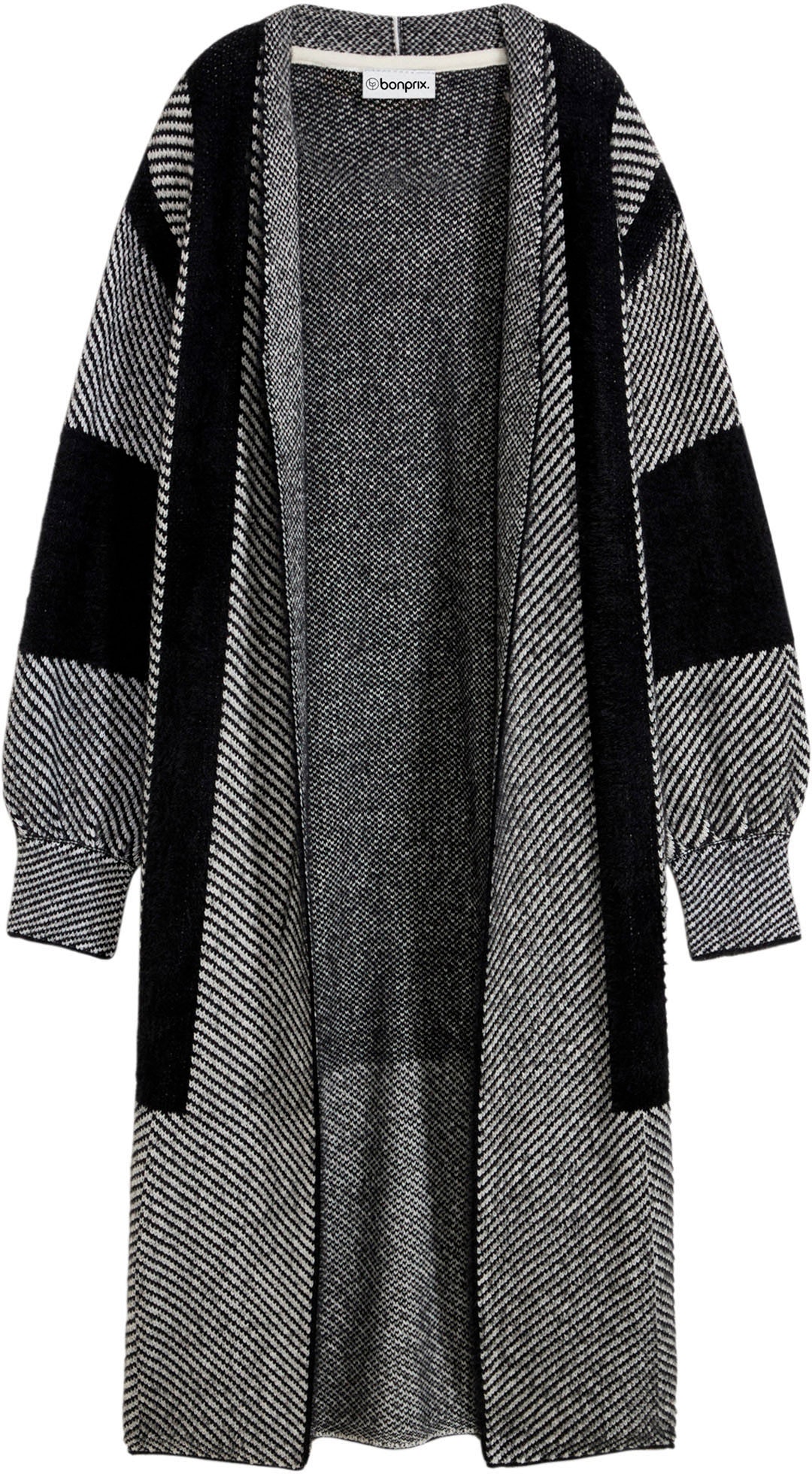 bonprix Strickmantel »Strickmantel« aus Polyacryl, Polyamid, Viskose und Polyester, Oversize Passform