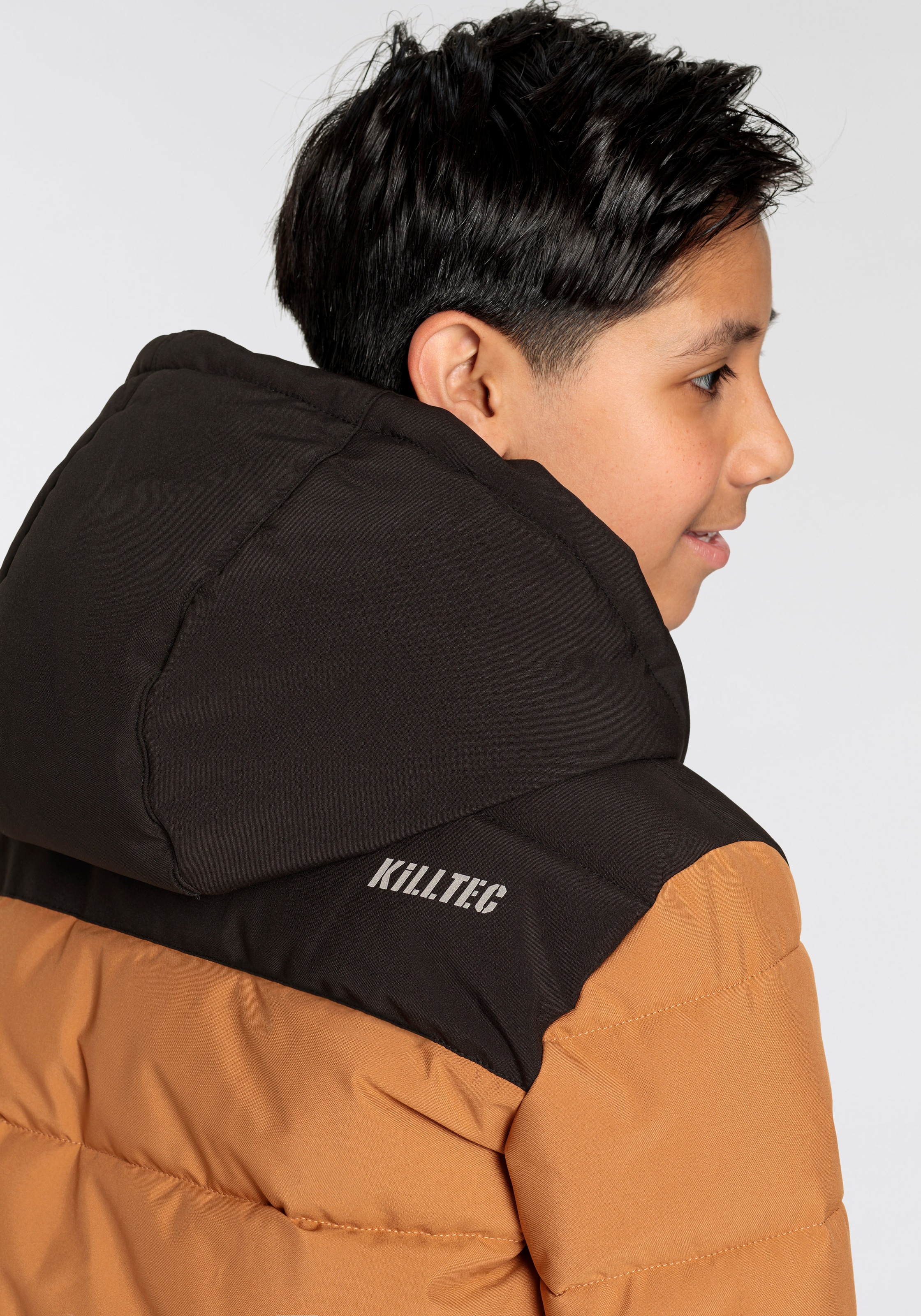 Killtec Winterjacke »KW 1 BYS JCKT OT«, (1 St.), mit Kapuze, Winddicht & Wasserabweisend & Atmungsaktiv & für Kinder