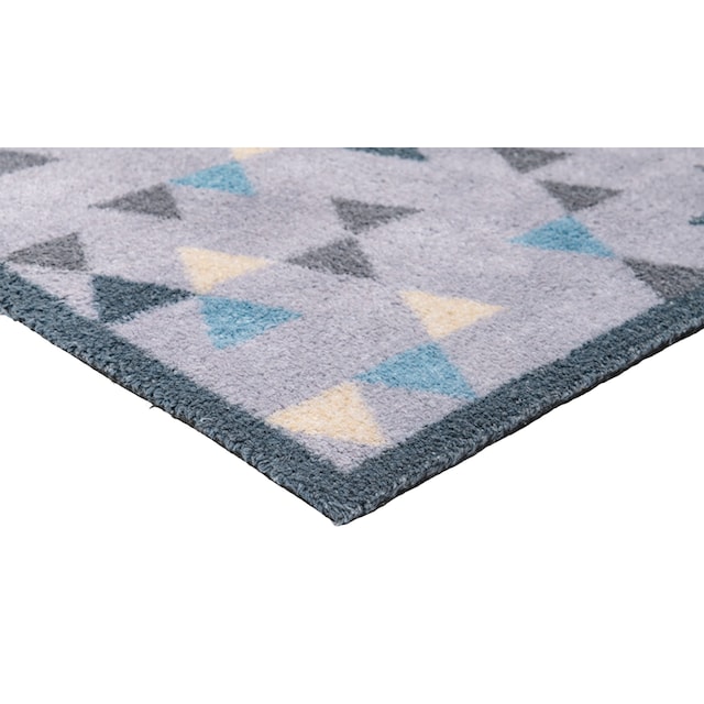 Kleen-Tex »Triangles«, auf | rechteckig Teppich BAUR wash+dry Rechnung by
