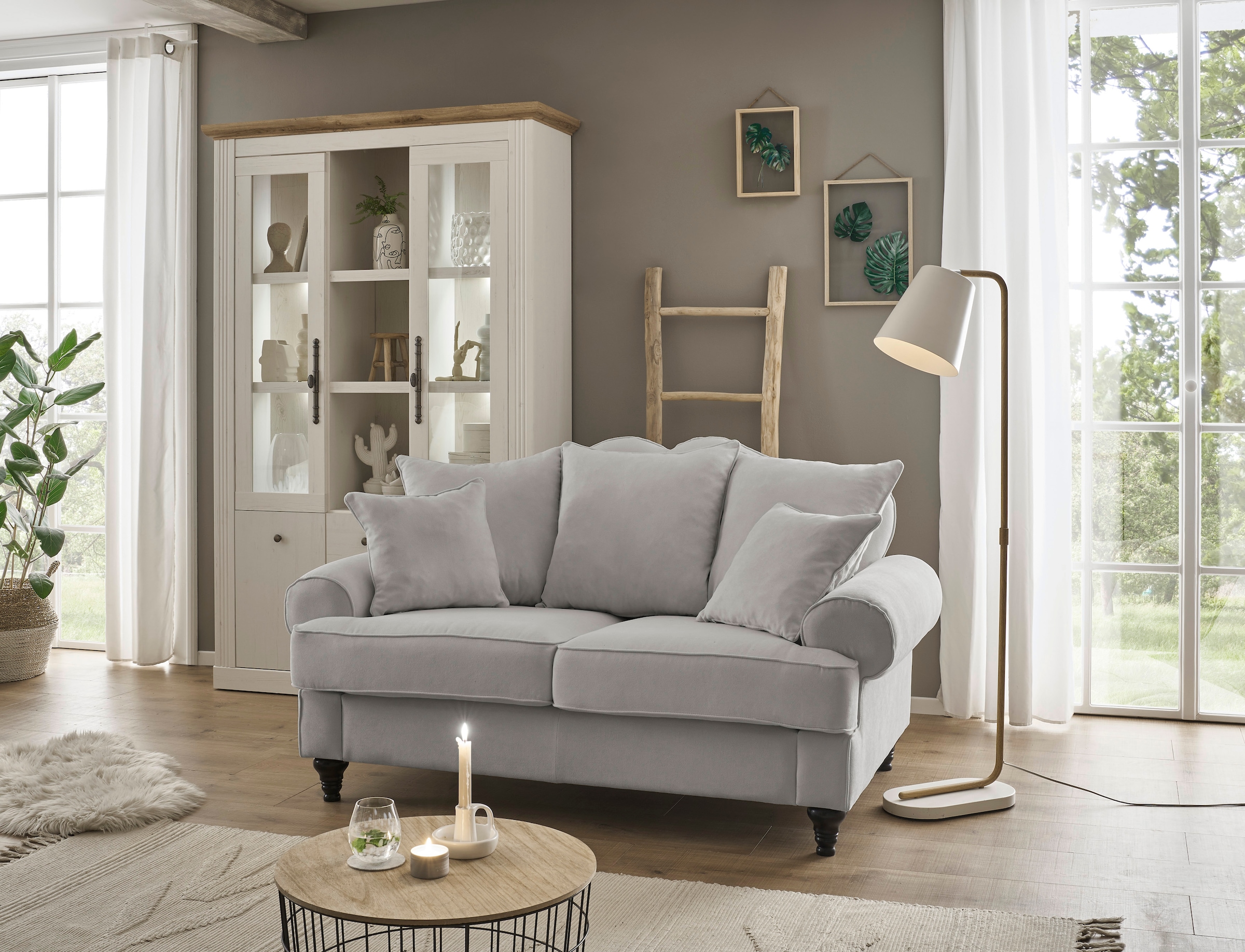 Home affaire 2-Sitzer »WESTMINSTER«, mit Federkern-Polsterung