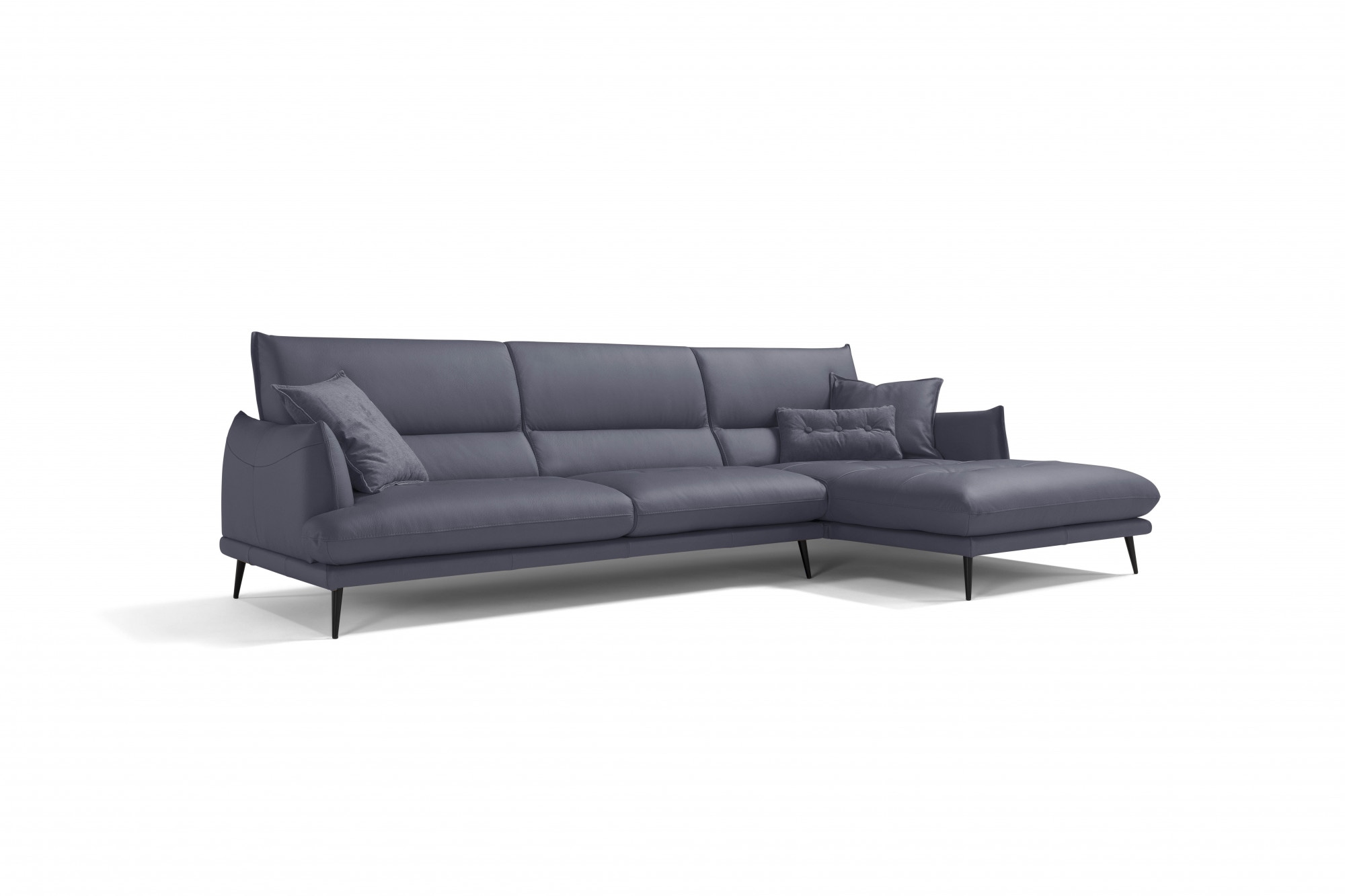 Egoitaliano Ecksofa "FUNNY, hochwertiges & aktuelles Design, bequeme Rückenlehne, L-Form" hochwertiger Sitzkomfort, L-Form