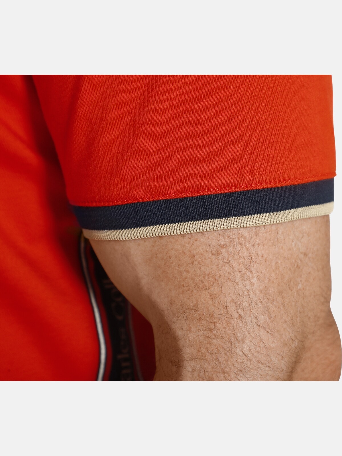 Charles Colby Poloshirt »Poloshirt EARL FIDDERS«, (1 tlg.), +Fit Kollektion, Seitenprint