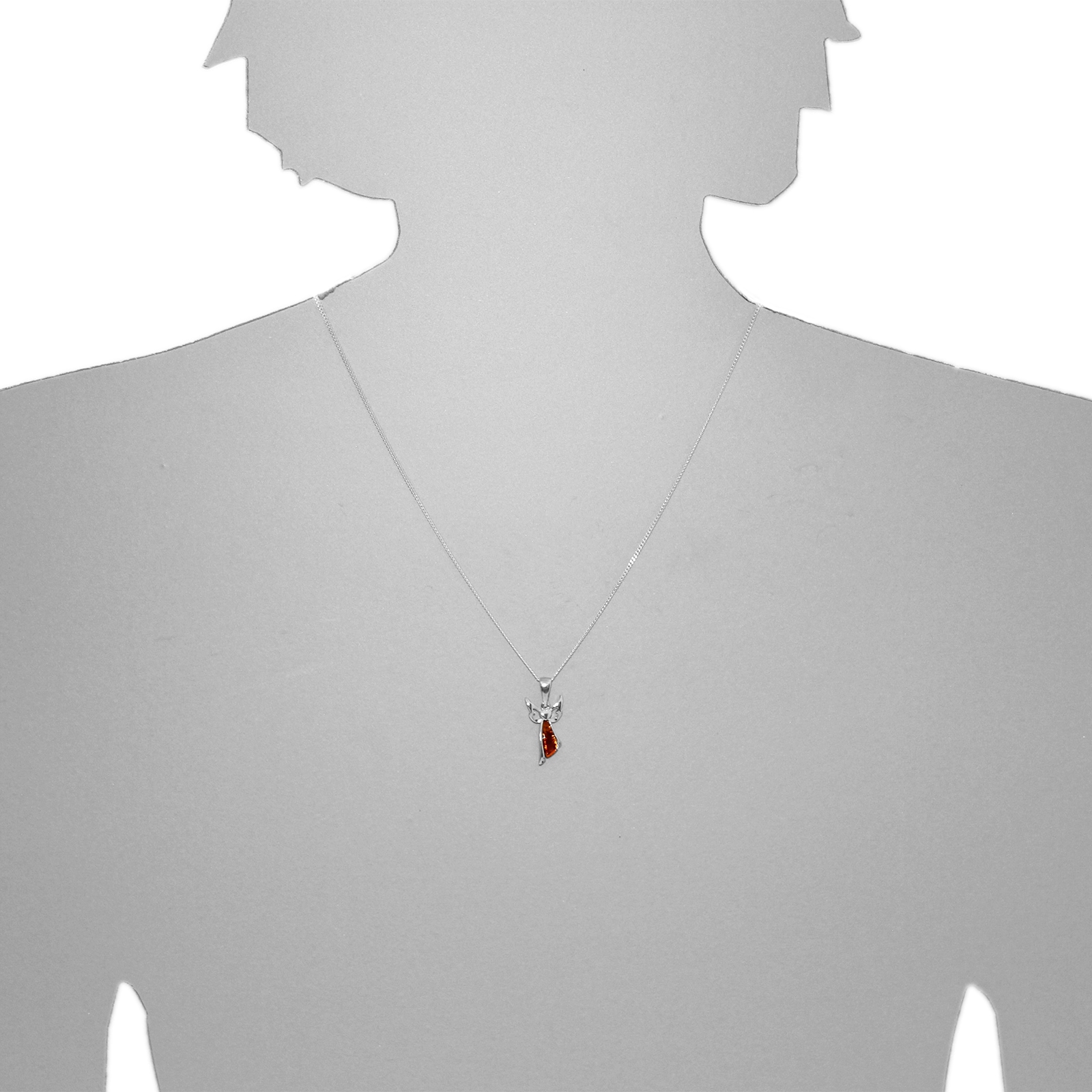 OSTSEE-SCHMUCK Kettenanhänger »Ostsee-Schmuck Anhänger kleiner Engel Anhänger kleiner Engel«, (1 tlg.)