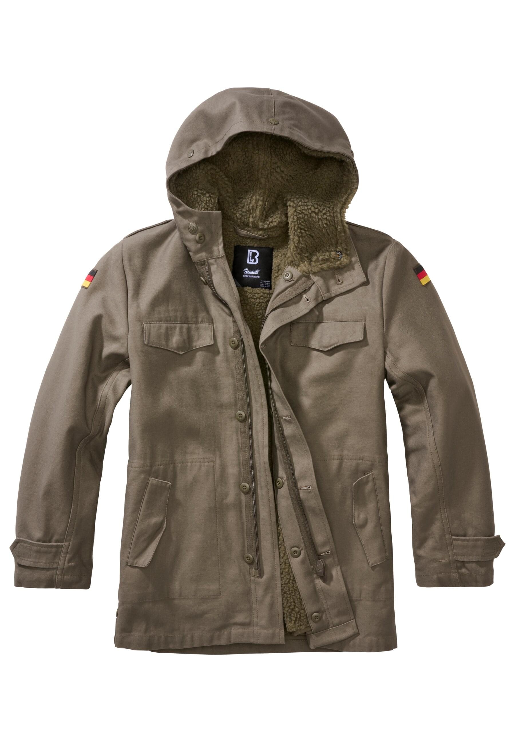 Brandit Parka "Brandit Herren Kids BW Parka" 1 Stk. tlg. mit Kapuze günstig online kaufen