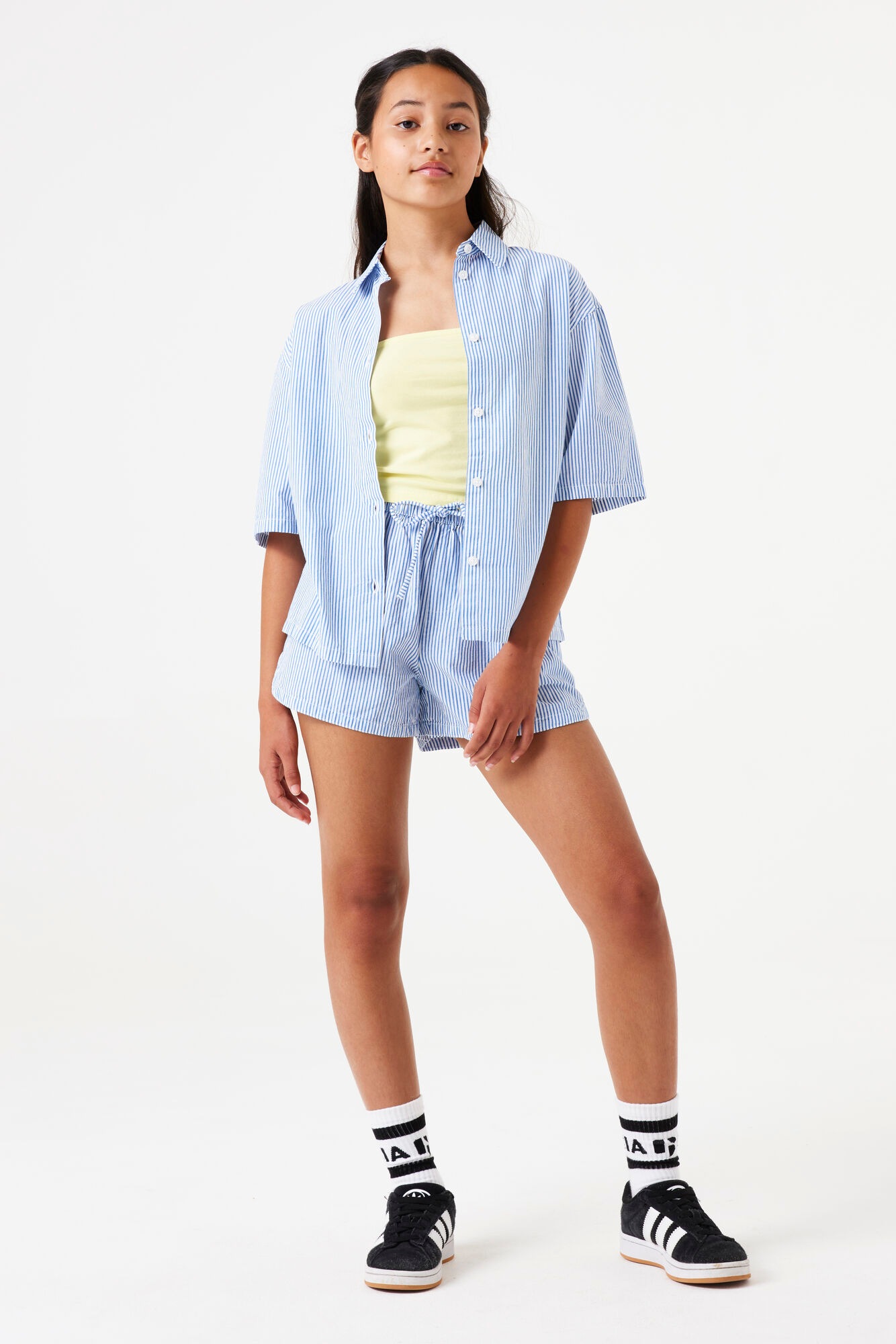 Thumbnail - Garcia Hemdbluse mit Streifenmuster for GIRLS