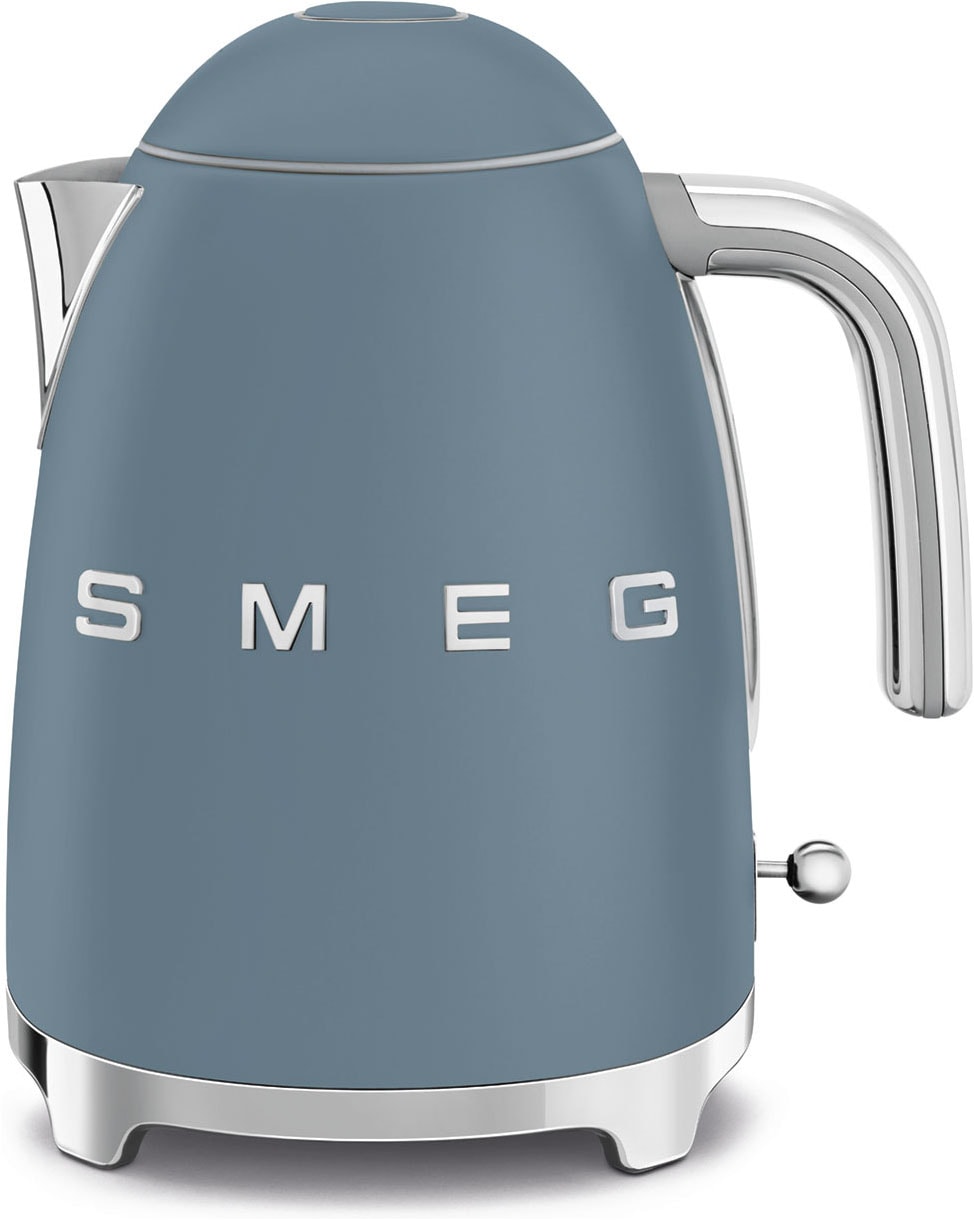 SMEG Wasserkocher "KLF03SBMEU", B:22,6cm H:24,8cm T:17,1cm Ø:22,6cm, blau, Wasserkocher