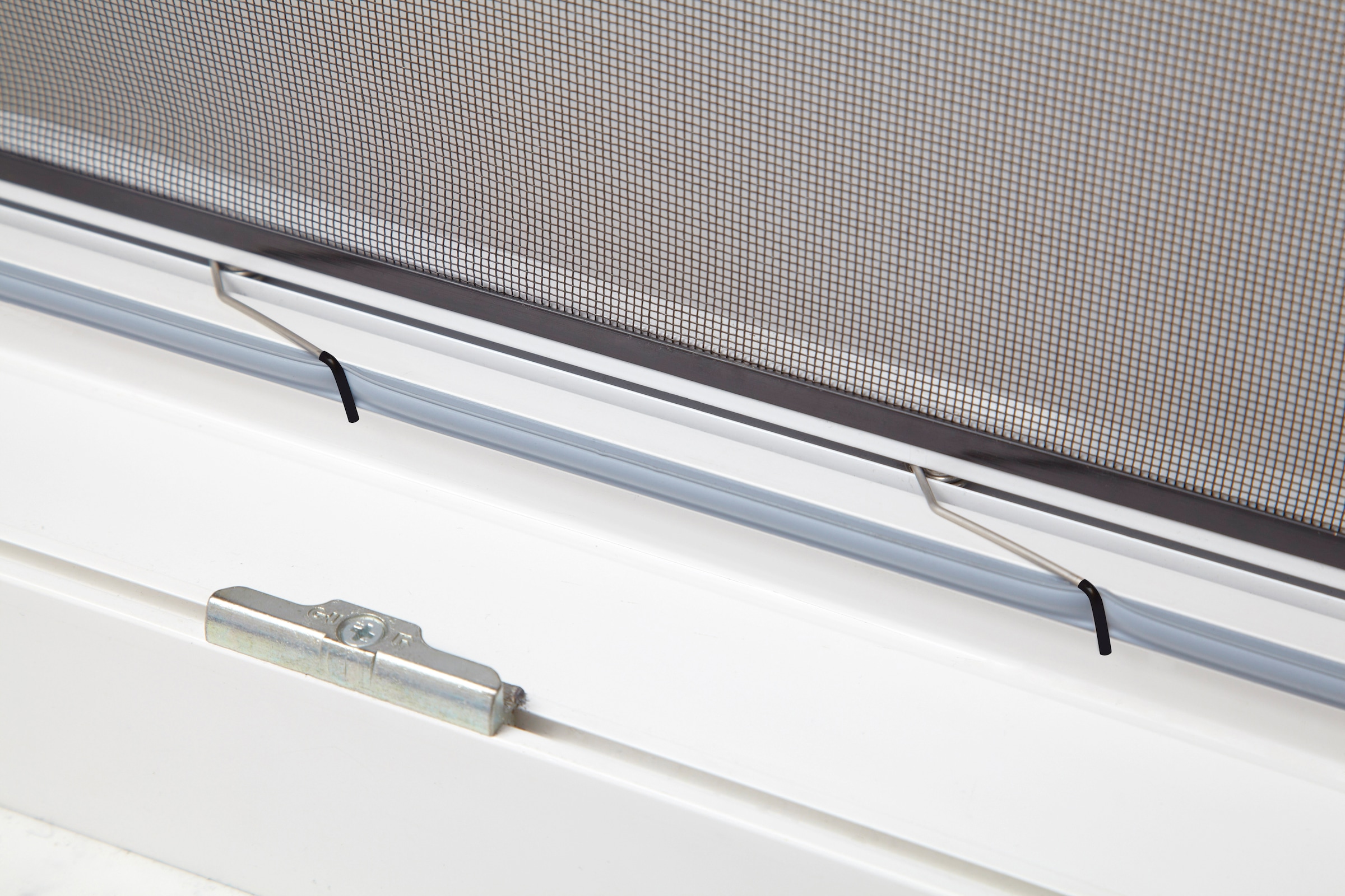 hecht international Insektenschutz-Fensterrahmen »Basic«, stabiler Aluminium-Rahmen, individuell kürzbar, Maße: 100x120 cm
