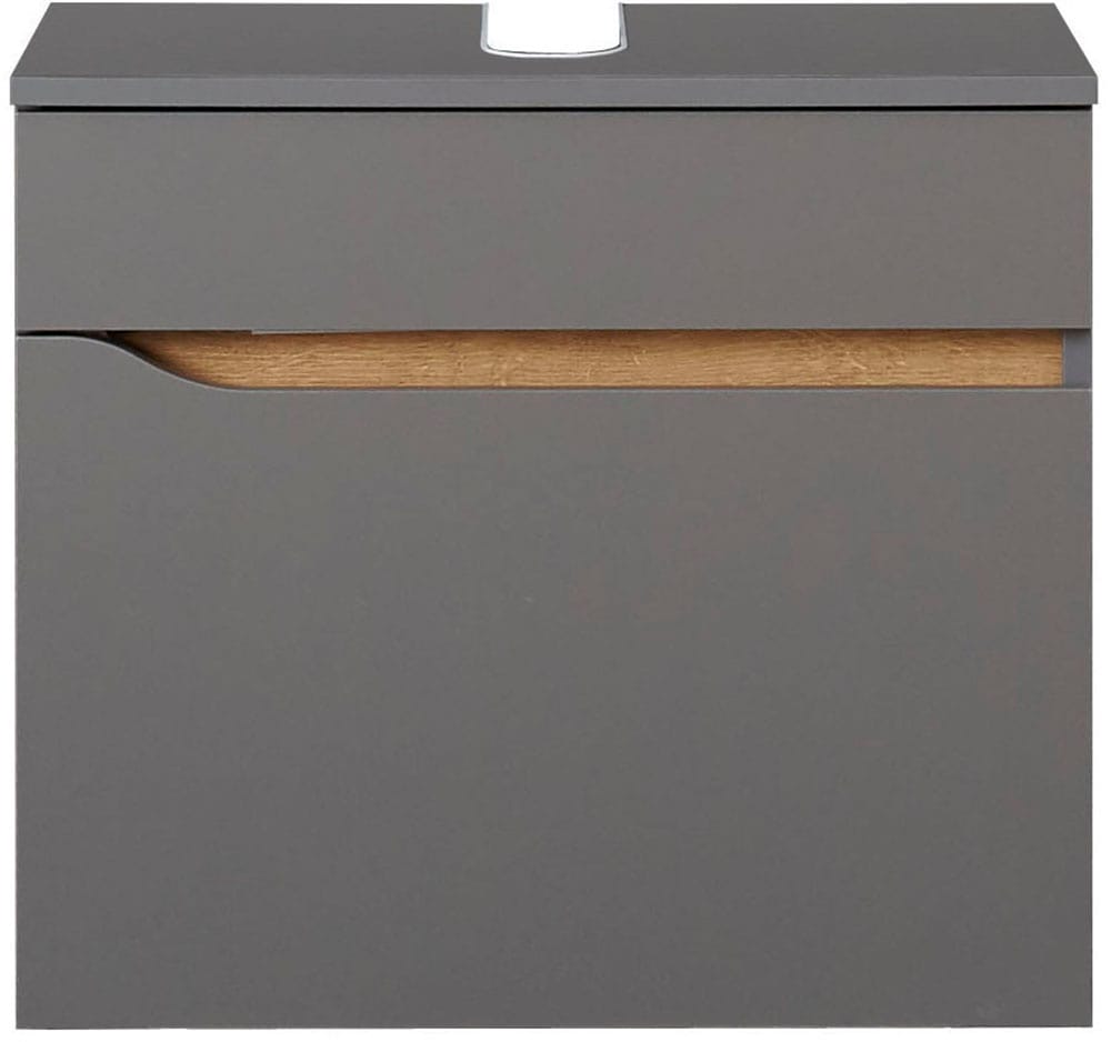 Saphir Badmöbel-Set »Quickset 2-teilig, Waschbeckenunterschrank mit LED-Spiegel«, (2 St.), Waschplatz 70 cm breit, ohne Waschbecken, 1 Schublade, Bad-Set