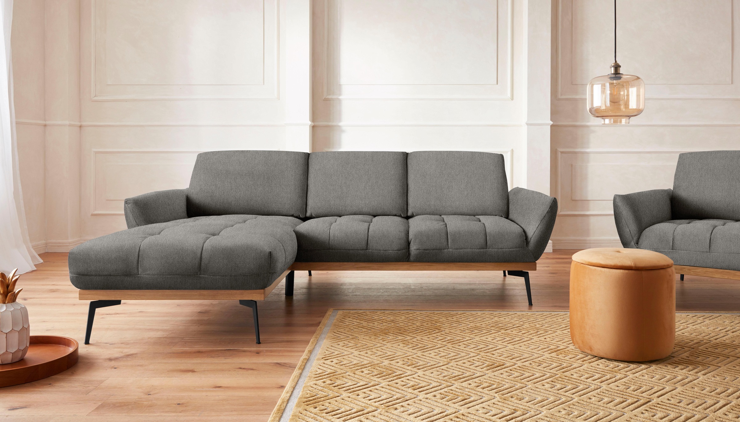 Guido Maria Kretschmer Home&Living Ecksofa "Palíc, inkl. Rückenverstellung, günstig online kaufen