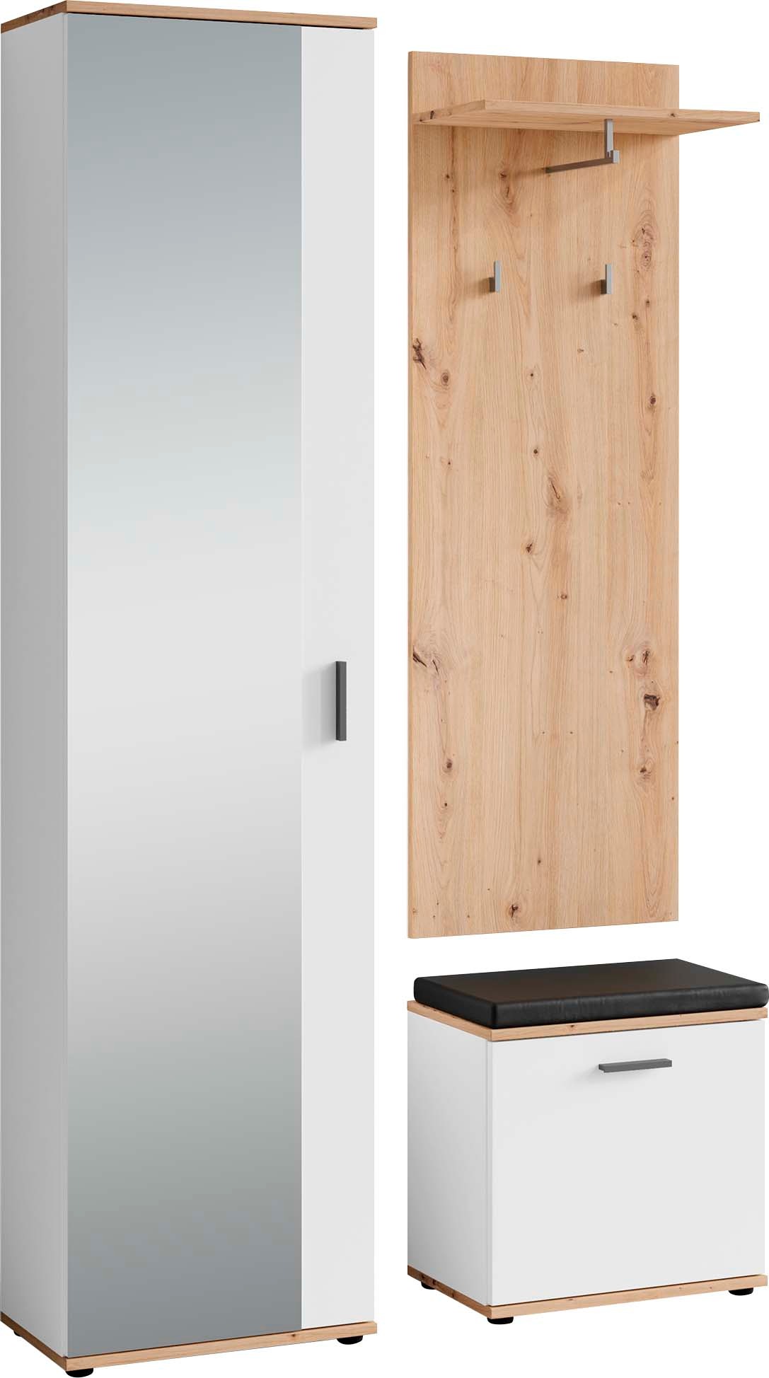 Thumbnail - byLIVING Garderoben-Set "Jakob" 3 Stk. tlg.