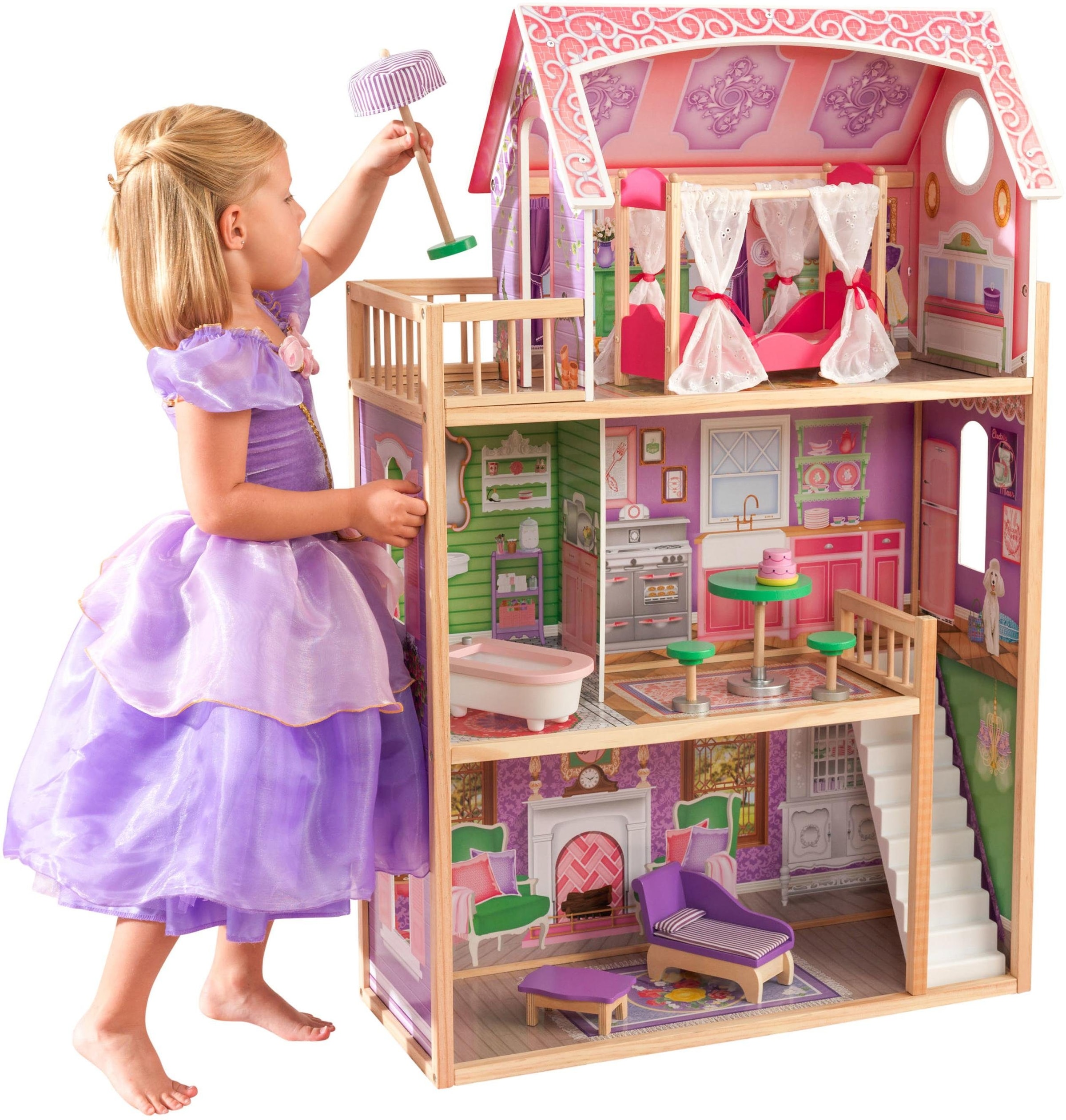 KidKraft® Puppenhaus »Ava Dollhouse«, inklusive Möbel