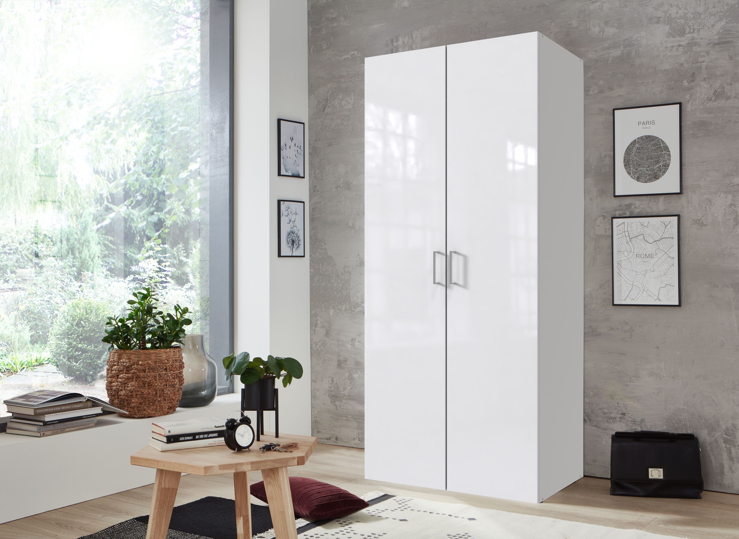 Wimex Kleiderschrank "Mugano,in 3 Breiten, 2 Tiefen, viele Farben, Made in günstig online kaufen