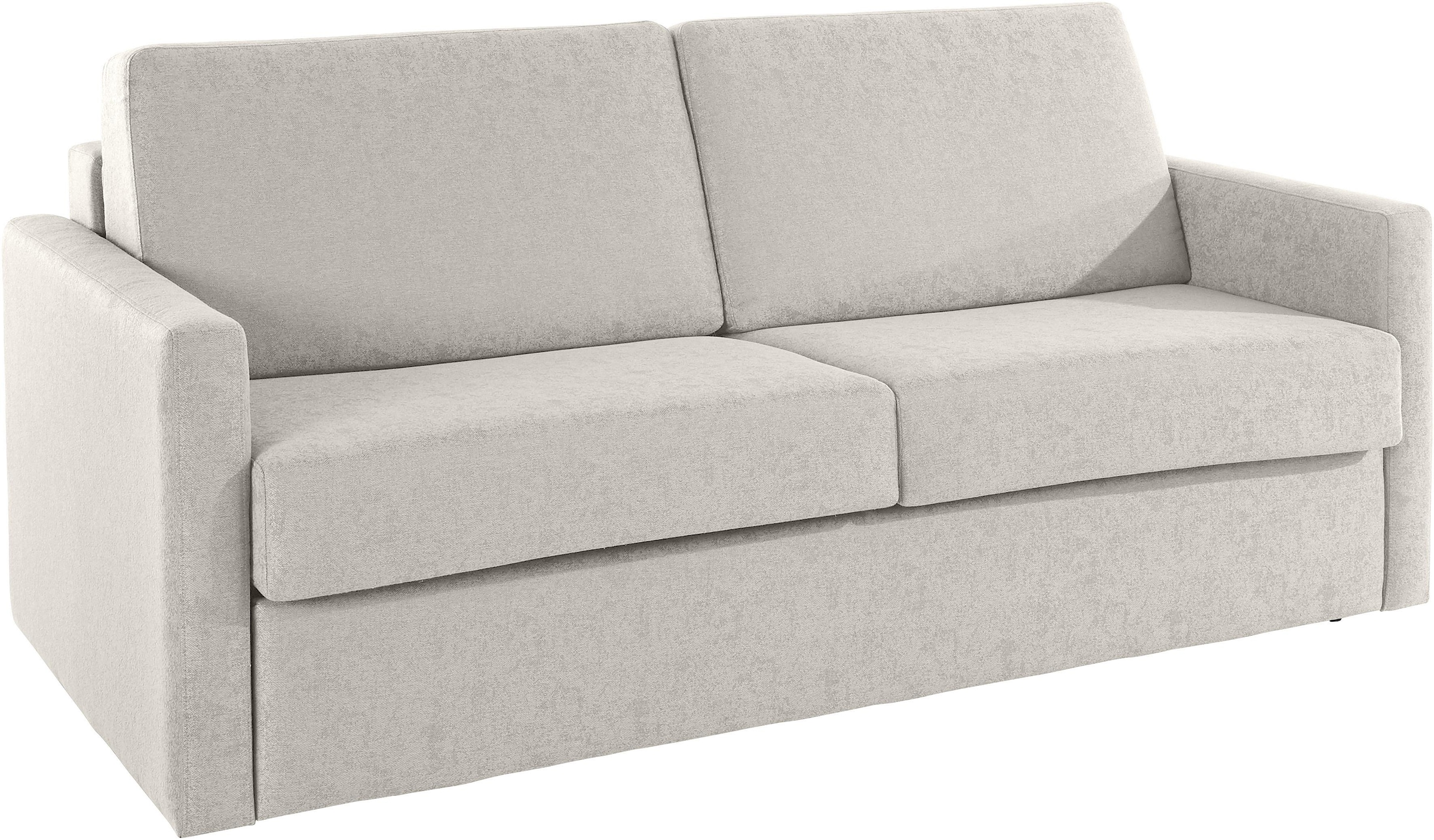 Places of Style Schlafsofa »GOLDPOINT 182cm, Dauerschläfer, Liegefläche 140/200 cm,«, 3-Sitzer mit Bettfunktion, Bonell-Federkernmatratze