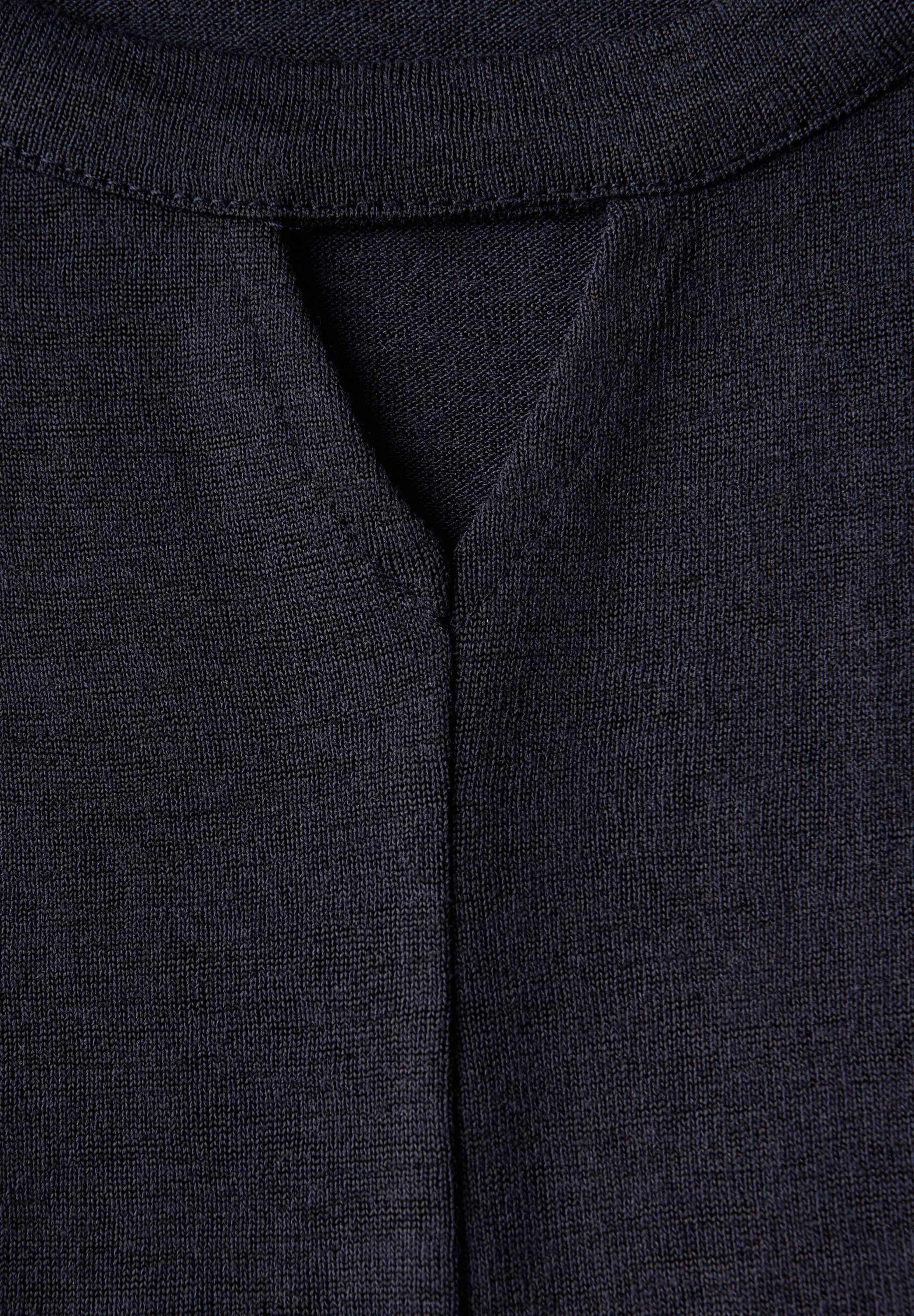 STREET ONE STUDIO T-Shirt, aus elastischem Materialmix