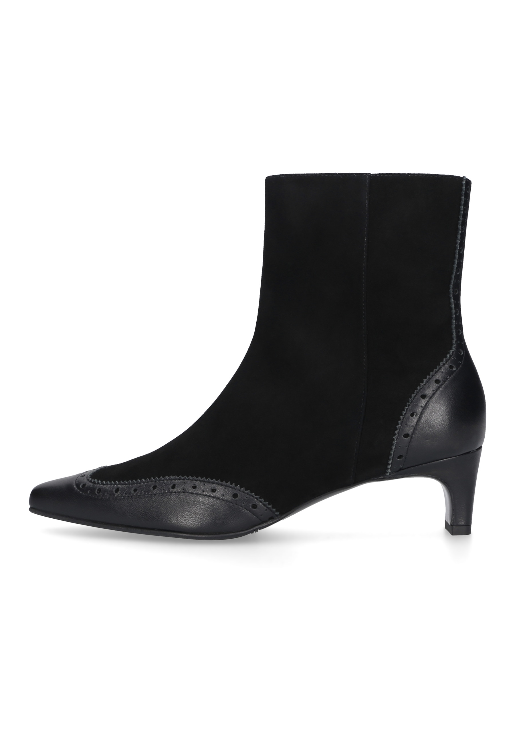 Henry Stevens "Madison ZB40" Damen Stiefelette mit Absatz handgefertigt, Lederschuh