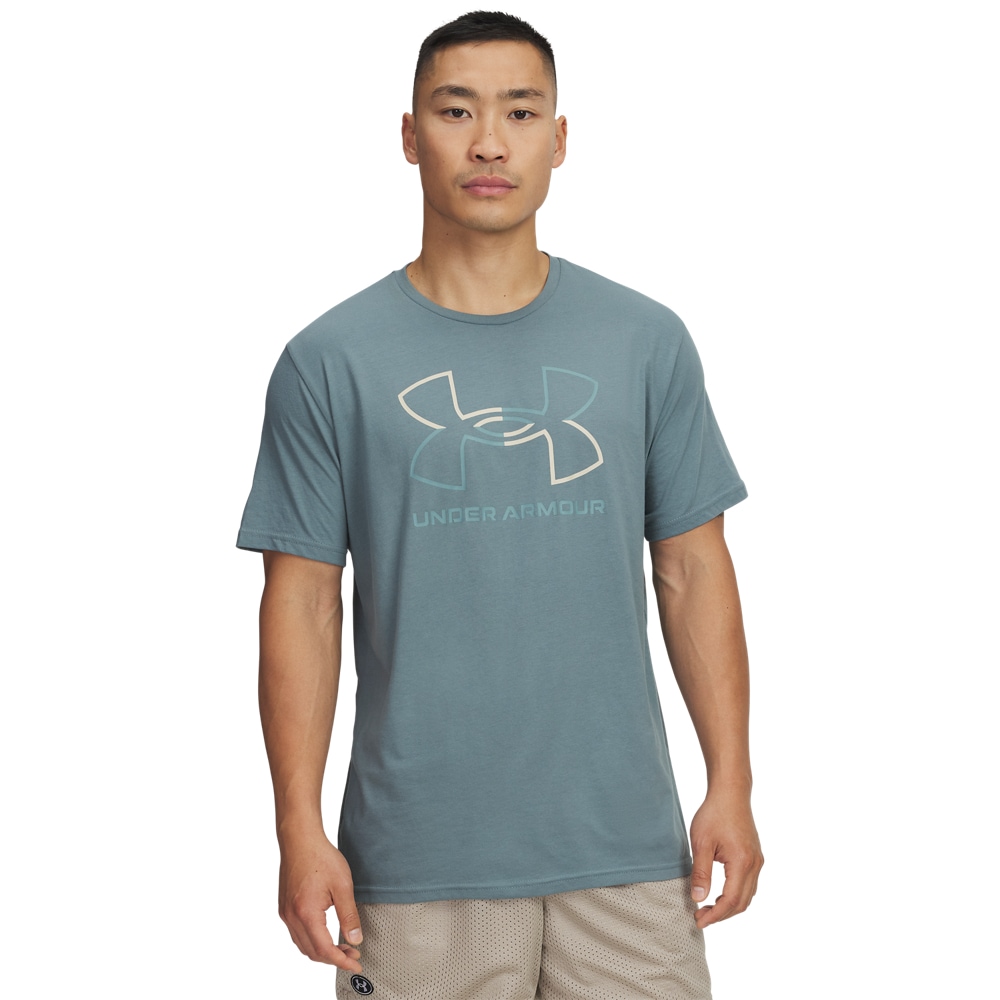 Under Armour T-Shirt "Ua Gl Foundation Update Ss" Mit Eingefasster Kante Am Rundhalsausschnitt, Pflegeleicht
