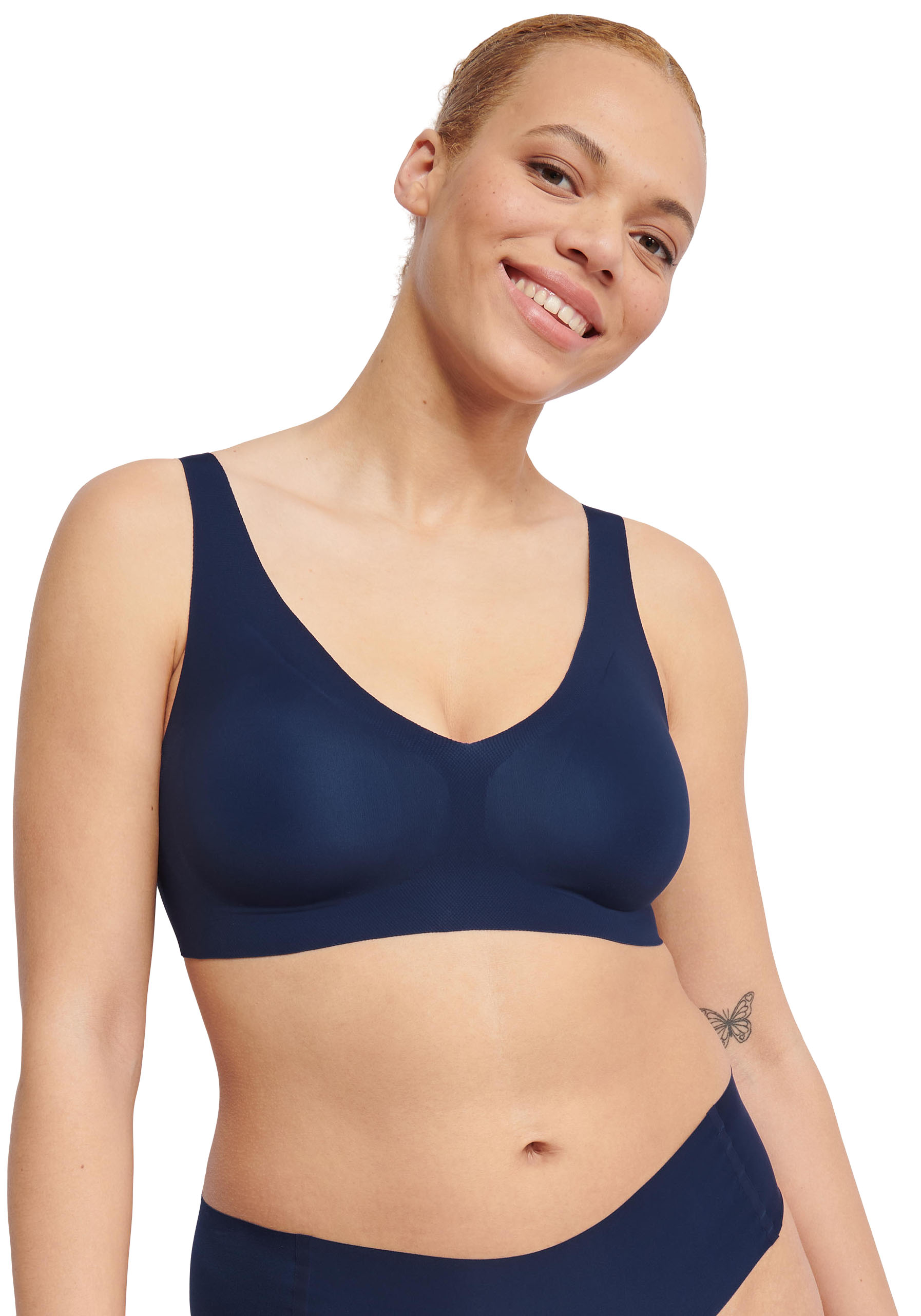 Thumbnail - sloggi Bralette "ZERO Feel 2.0", nahtlos, herausnehmbare Pads, Mikrofaser, doppellagig