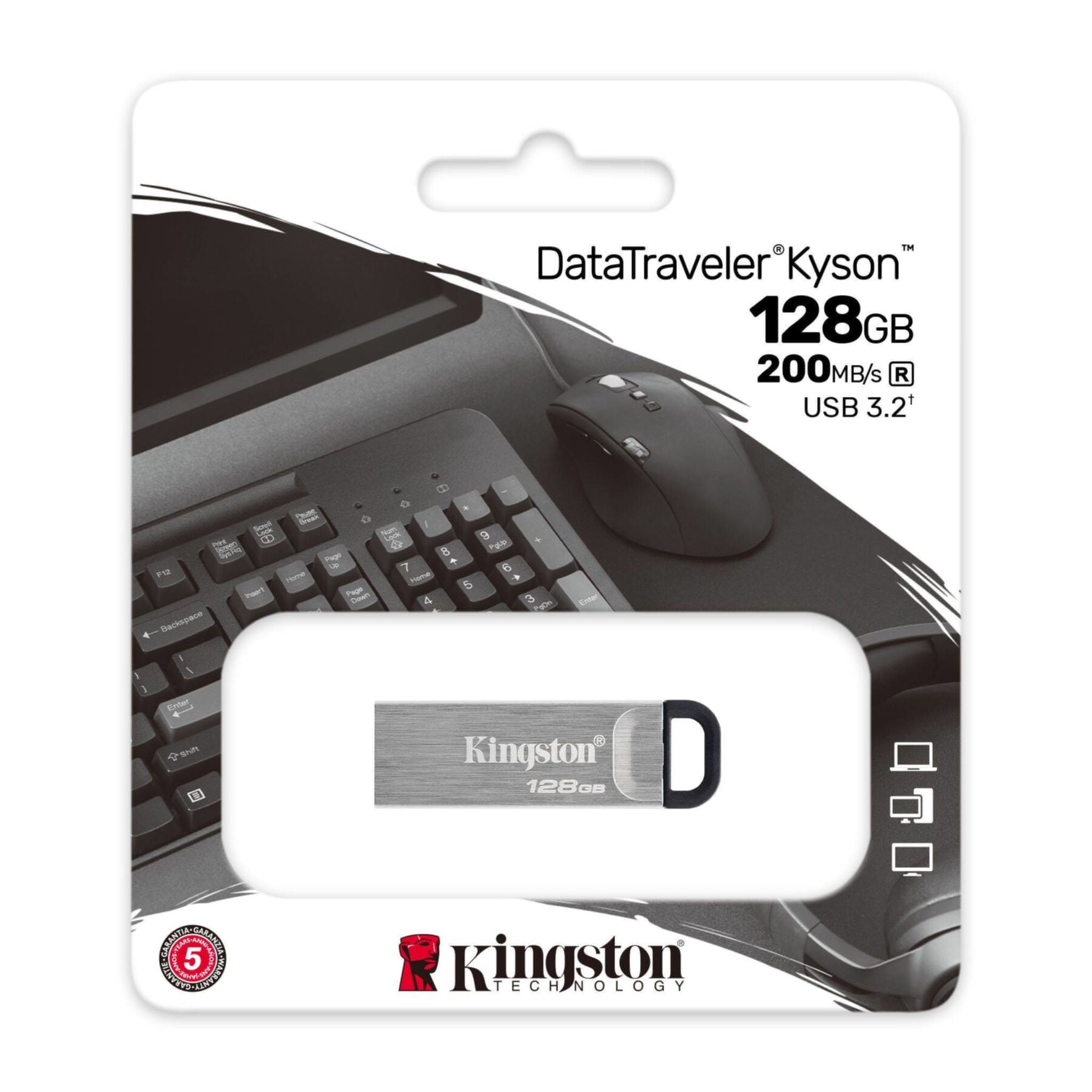 Kingston USB-Stick »128GB DataTraveler Kyson USB-Stick«