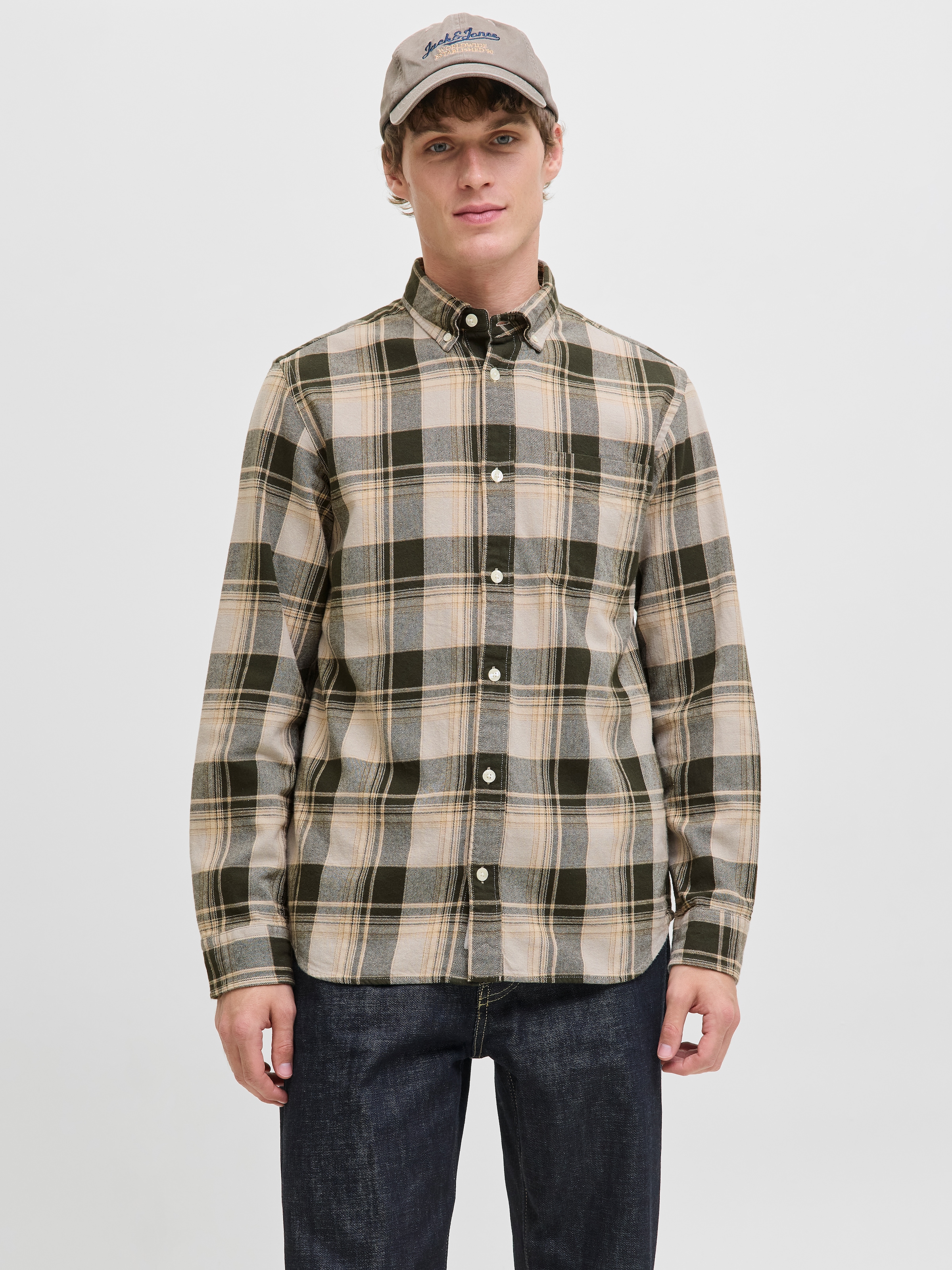 Jack & Jones Langarmhemd "JPRBLUBROOK CHECK L/S SHIRT SN" günstig online kaufen