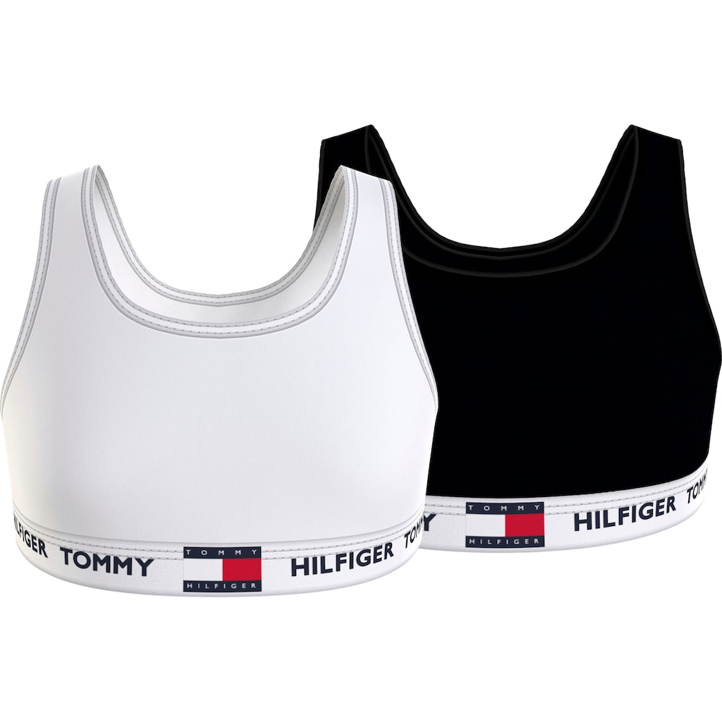 Tommy Hilfiger Underwear Bralette »2P BRALETTE«, (Packung, 2 tlg., 2er-Pack), mit Tommy Hilfiger Markenlabel