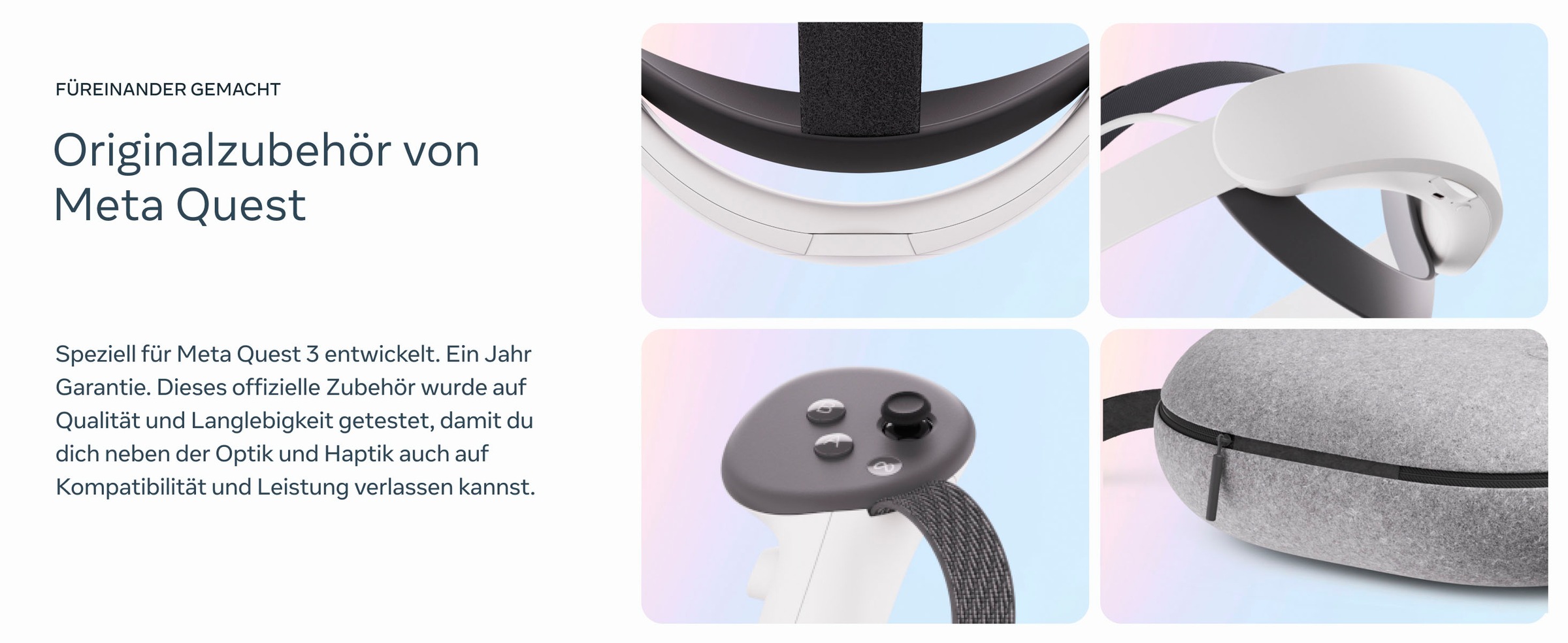 Meta Headset-Halterung »Quest 3 Elite-Riemen (Elite Strap)«