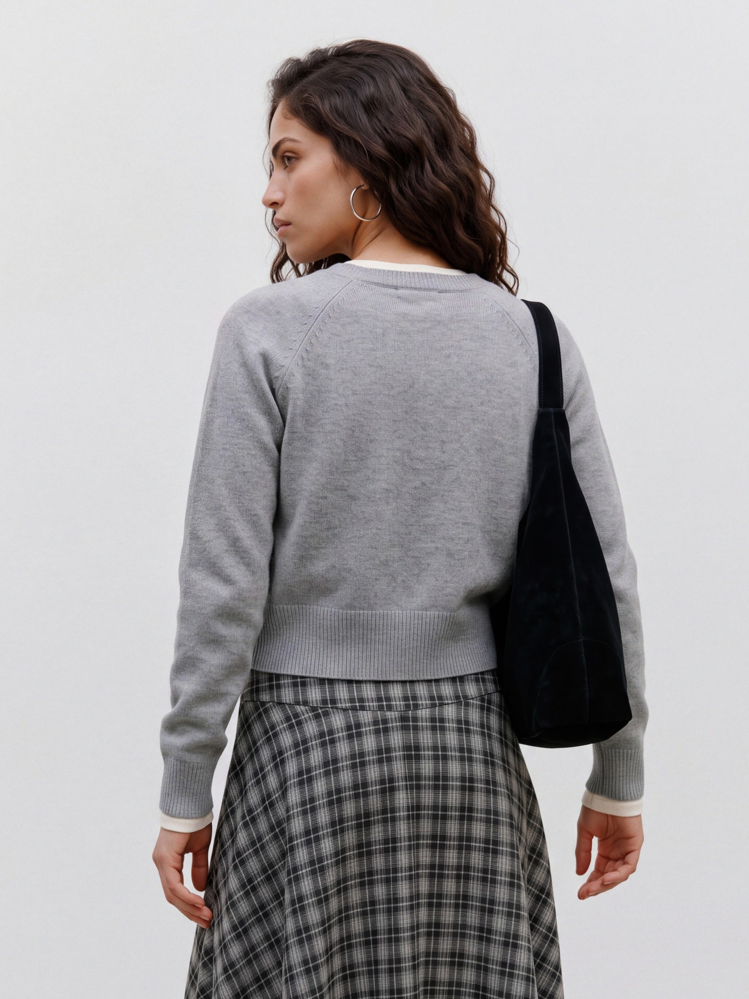 Vero Moda Strickjacke »VMSIF LS O-NECK CARDIGAN NOOS« Materialmix, regular fit