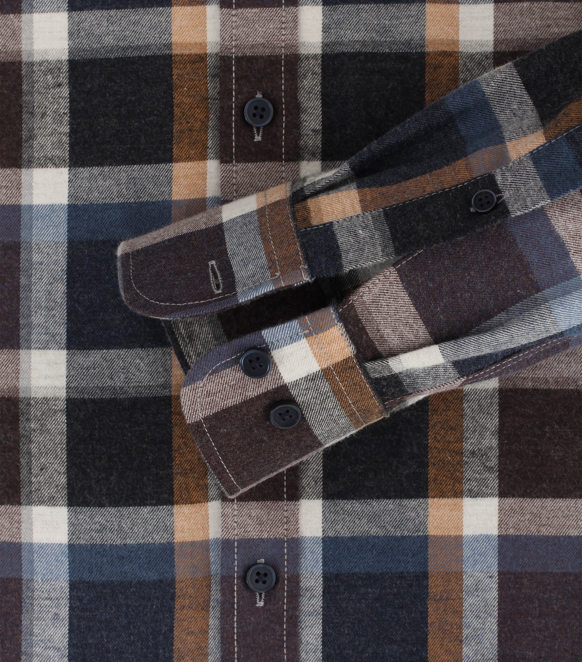 CASAMODA Flanellhemd »CASAMODA Flanellhemd kariert«