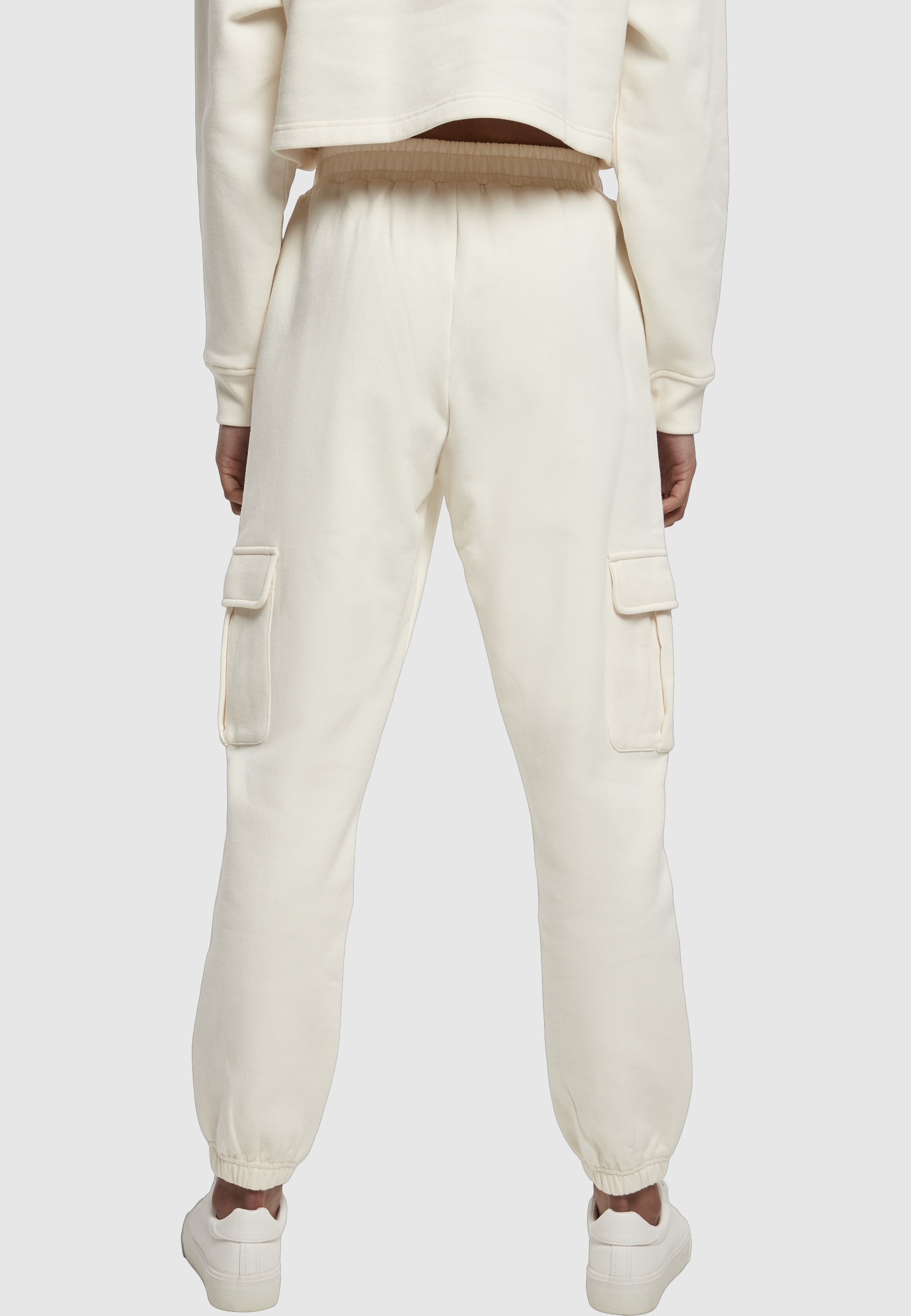 URBAN CLASSICS Jogginghose »Urban Classics Damen Ladies High Waist Cargo Sweat Pants«