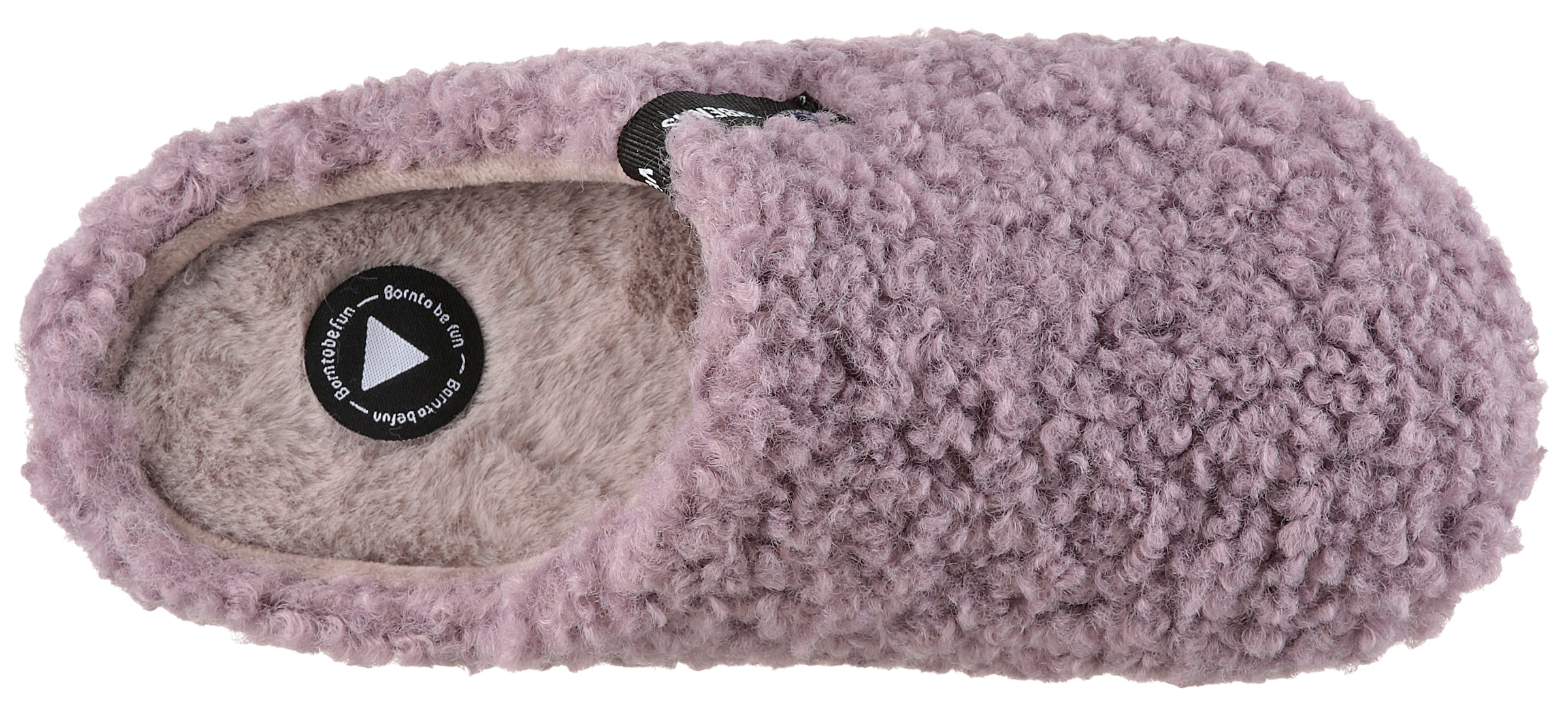 VERBENAS Pantoffel, Hausschuh, Homeslipper, Clog in kuscheliger Optik