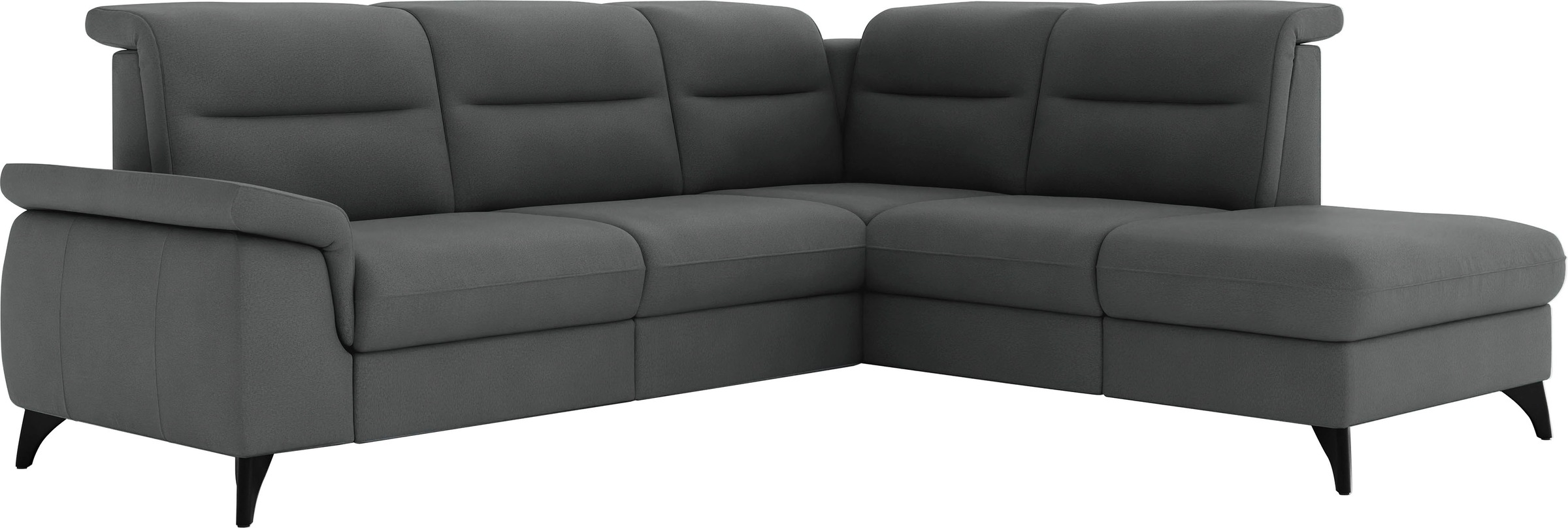 sit&more Ecksofa »Astoria L-Form«, wahlweise mit motorischer Relaxfunktion