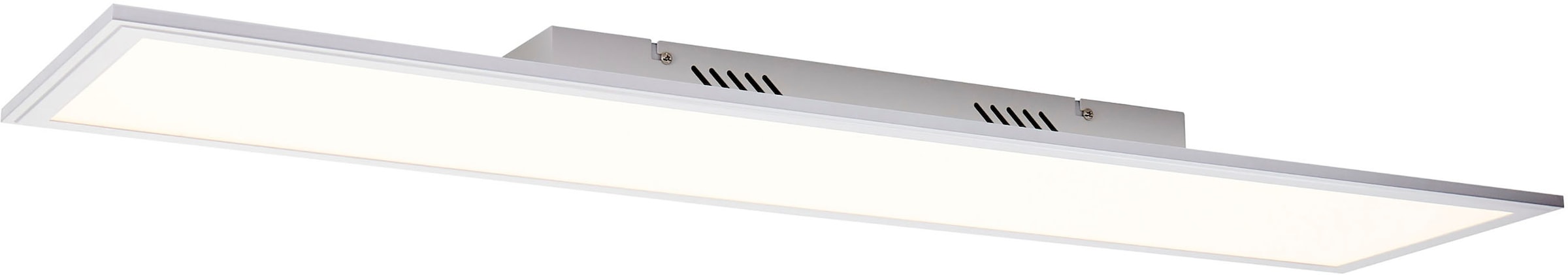 Brilliant LED Panel flammig-flammig, silberfarben x cm, 100 Fernbedienung, dimmbar, bestellen BAUR »Flat«, | lm, 3400 1 25 CCT