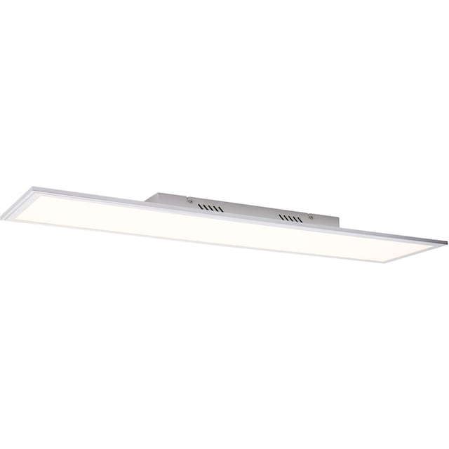 Brilliant LED Panel »Flat«, 1 flammig-flammig, 100 x 25 cm, dimmbar, CCT,  3400 lm, Fernbedienung, silberfarben bestellen | BAUR