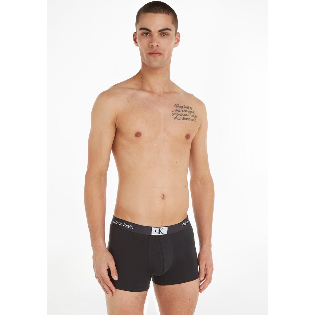 Calvin Klein Trunk »TRUNK 3PK«, (Packung, 3er-Pack), mit Calvin Klein Logo-Elastikbund