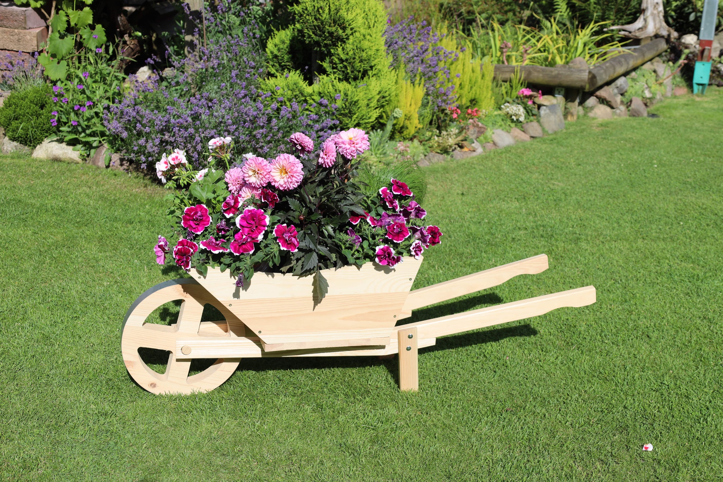 promadino Pflanzkübel "Pflanzkarre", BxTxH: 113x32x40 cm günstig online kaufen