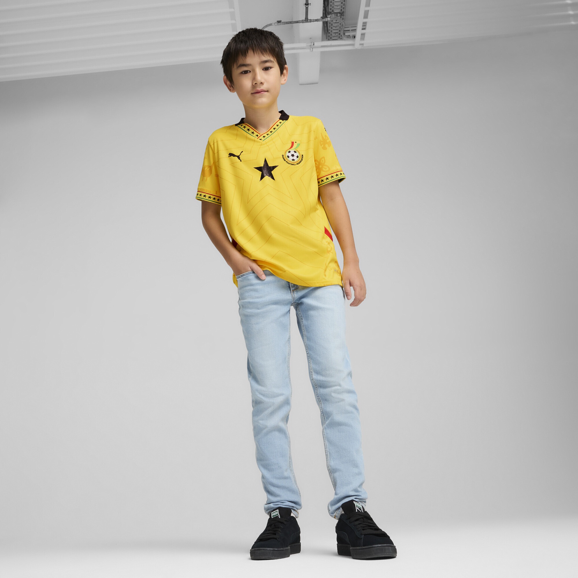 PUMA Trainingsshirt »Ghana 2025 Auswärtstrikot Jugendliche«