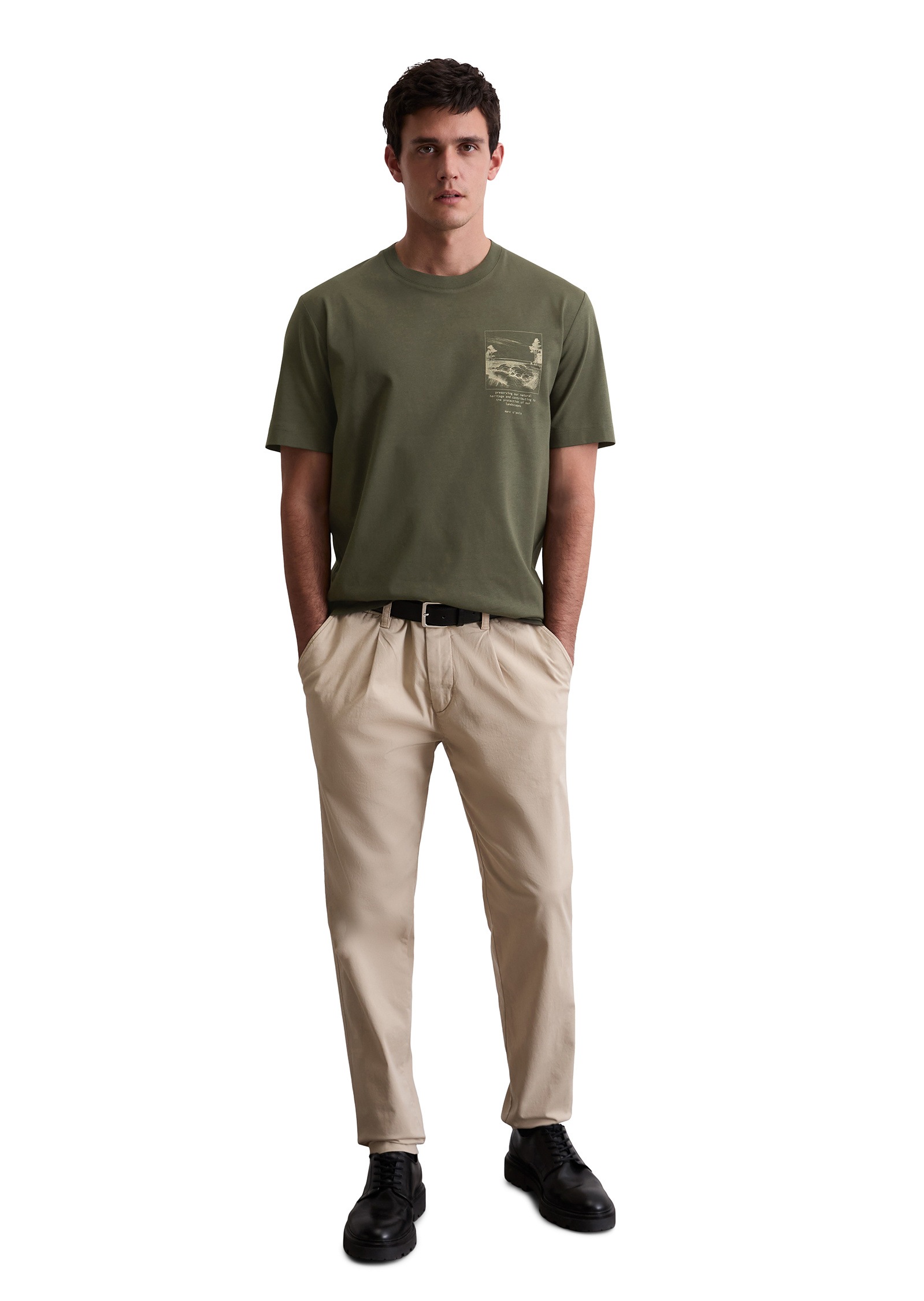 Marc O'Polo T-Shirt »mit Nature-Print«