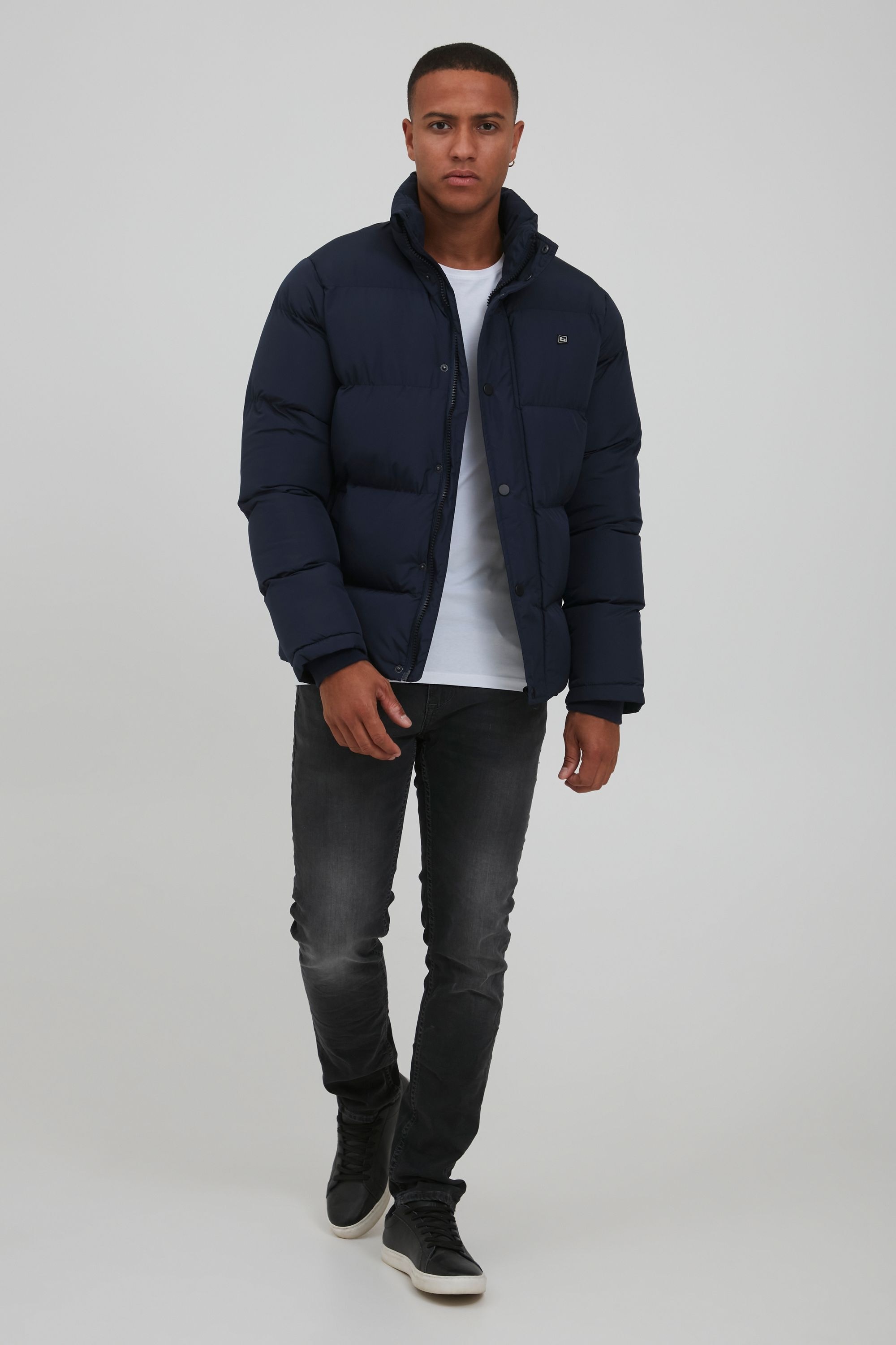 Steppjacke BLEND "Steppjacke BHTimofej", Herren, Gr. XXL, blau (marineblaus), Obermaterial: 100% Polyester PES., regular fit normal, Jacken Steppjacke 5