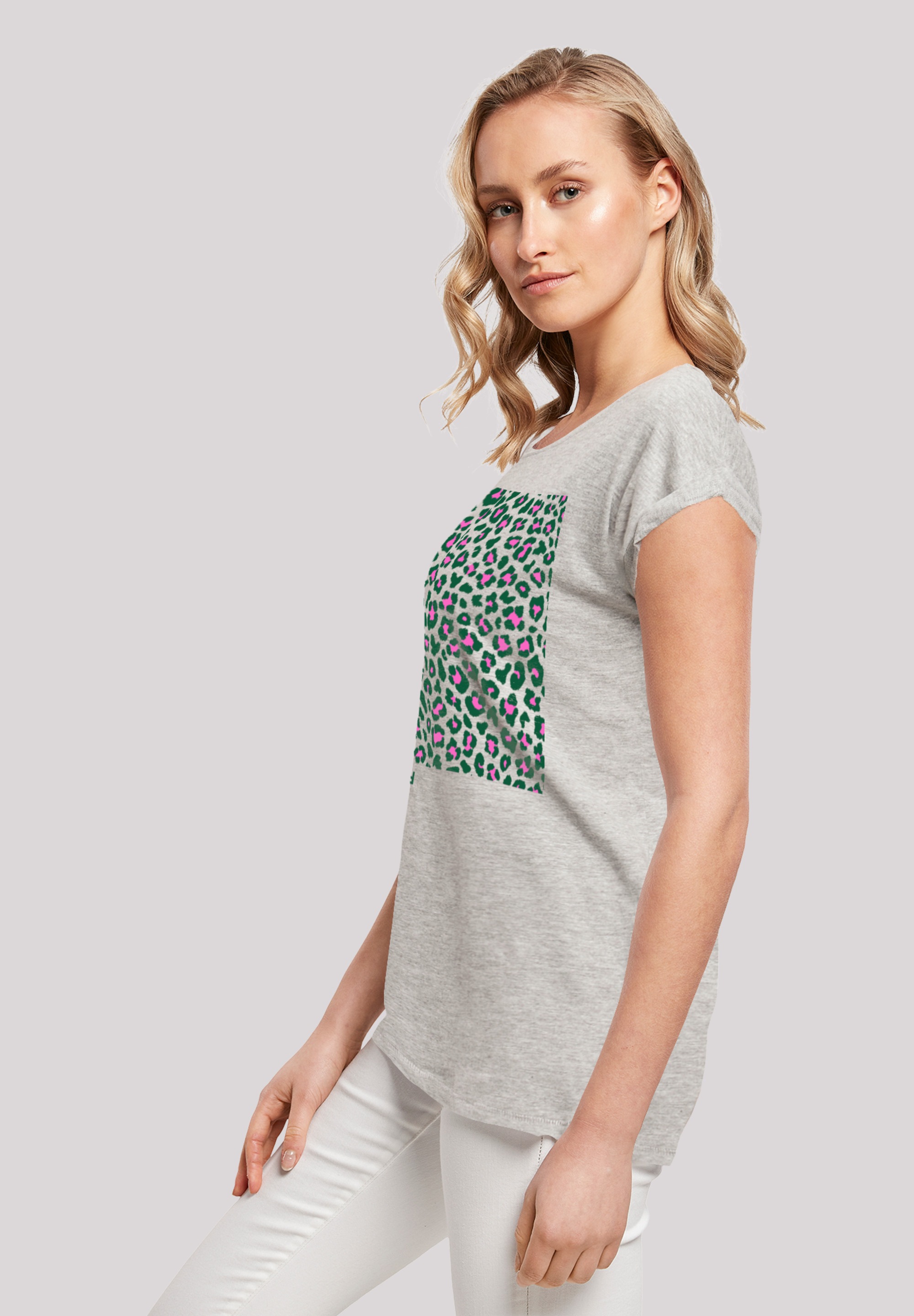 F4NT4STIC T-Shirt »Leo Grün«, Print