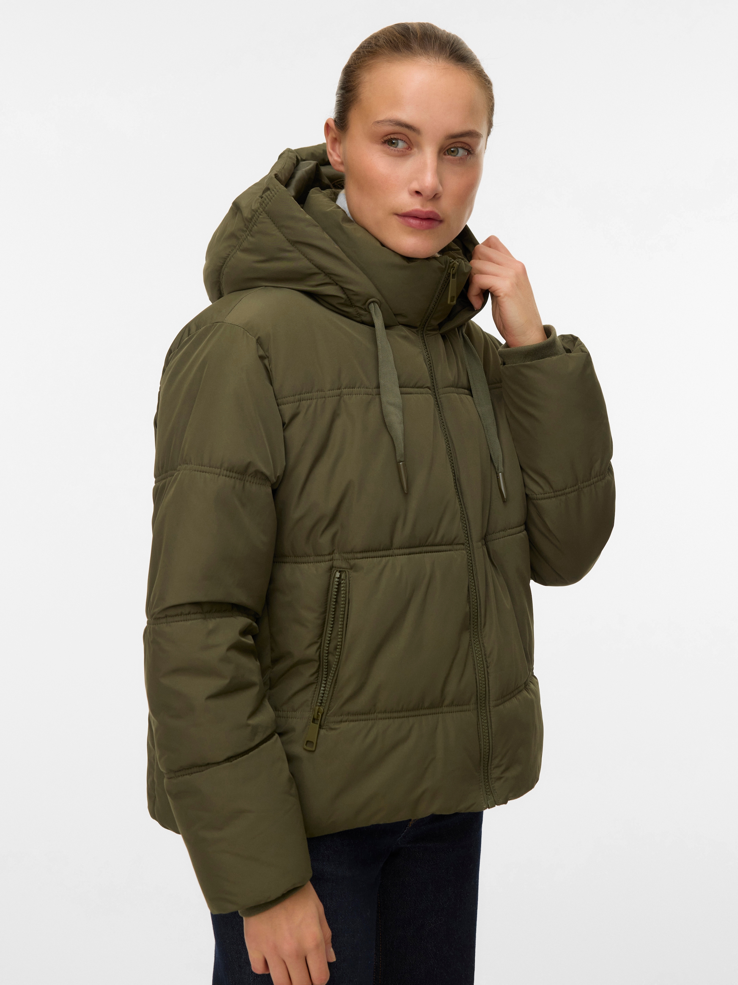 Vero Moda Steppjacke "VMSOPHIE SHORT JACKET GA BOO" mit Kapuze günstig online kaufen