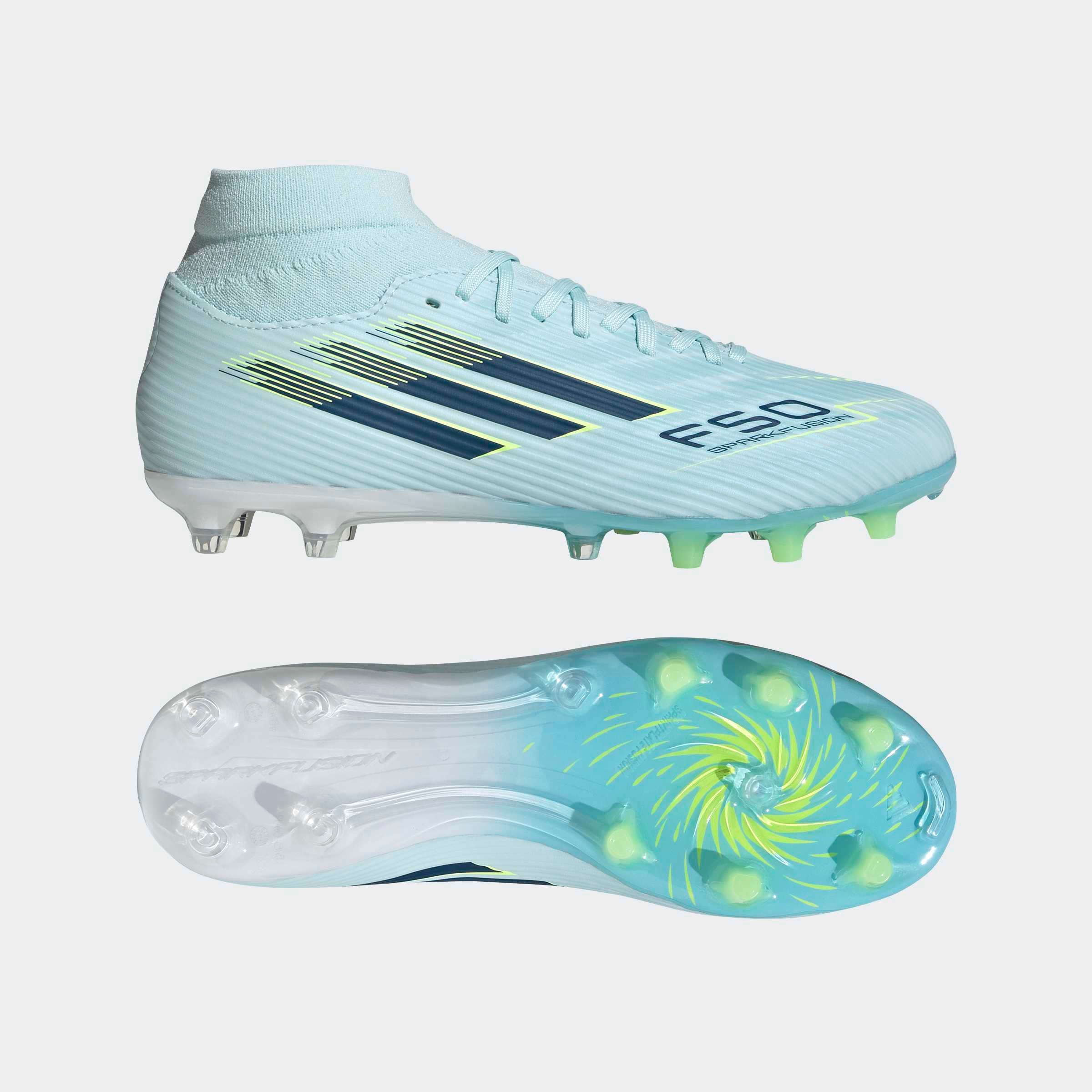 adidas Performance Fußballschuh »F50 SPARKFUSION LEAGUE MID CUT FG/AG«  für Rasen und Kunstrasenplätze geeignet
