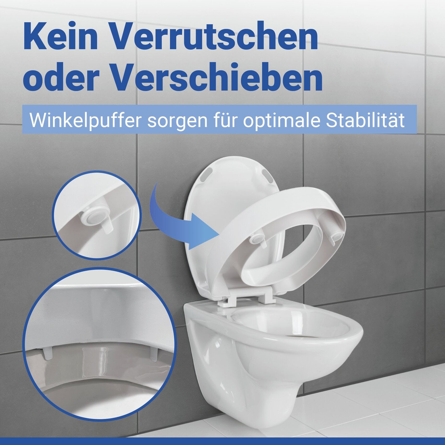 WENKO WC-Sitz »Secura« aus Duroplast