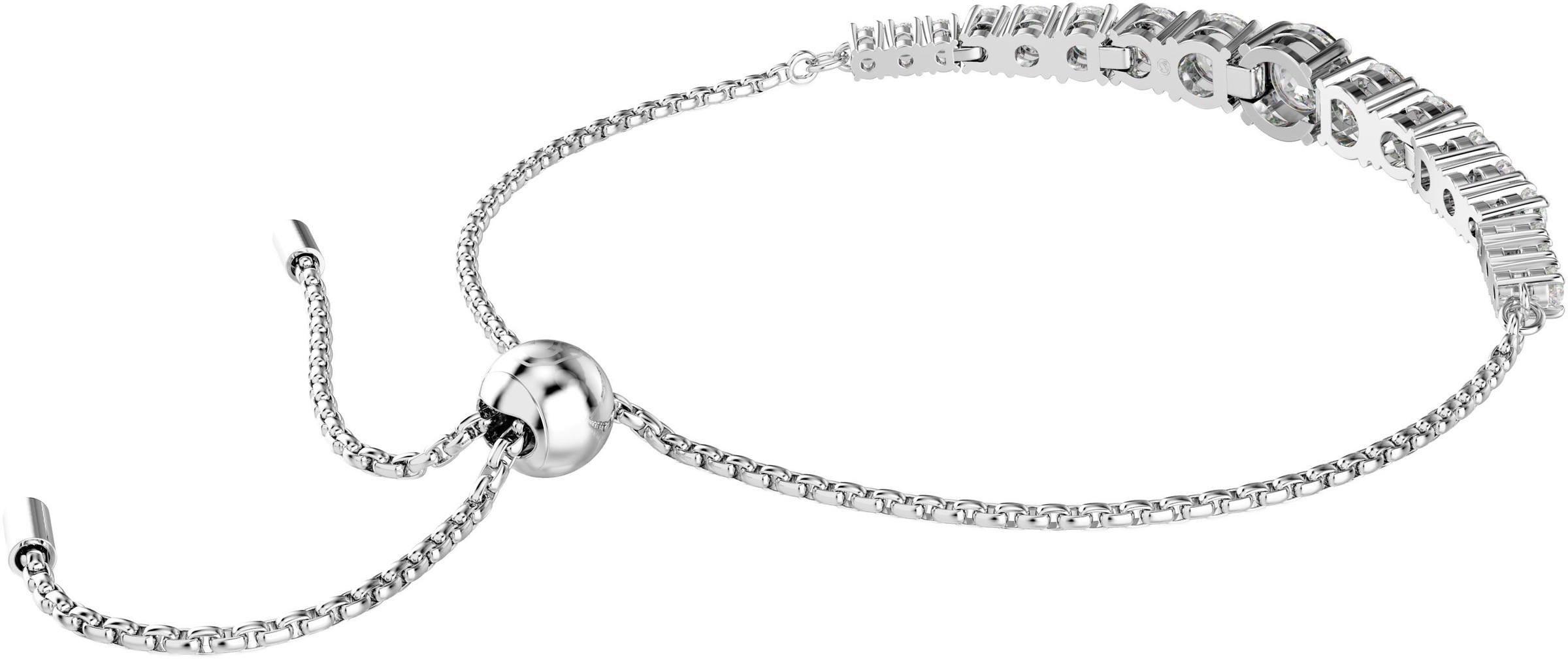 Swarovski Armband »Schmuck Geschenk Matrix Armkette, 5690677«, mit Swarovski® Kristall