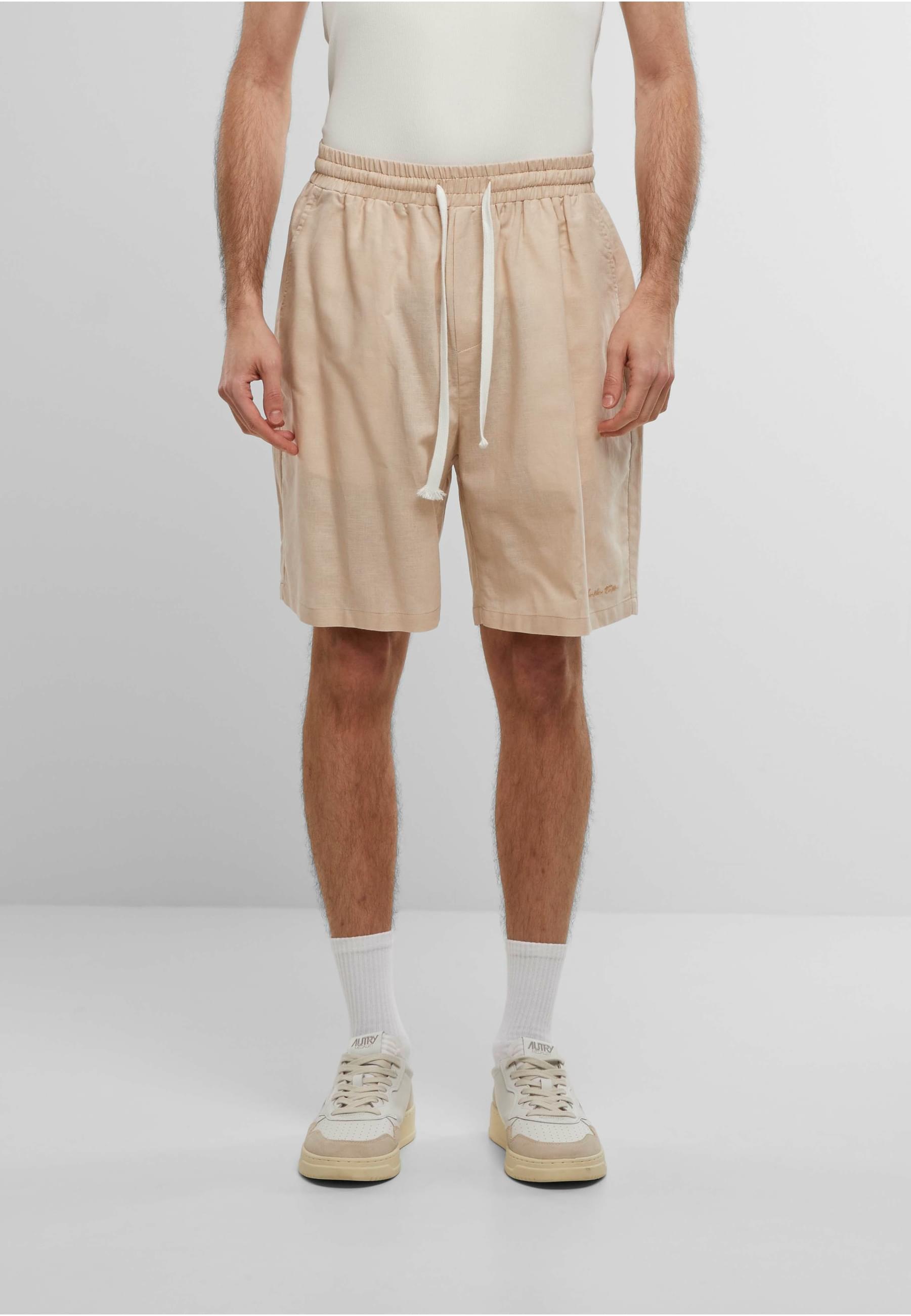 Another Cotton Lab Shorts »Another Cotton Lab Logo Stitched Linen Shorts«, (1 tlg.)