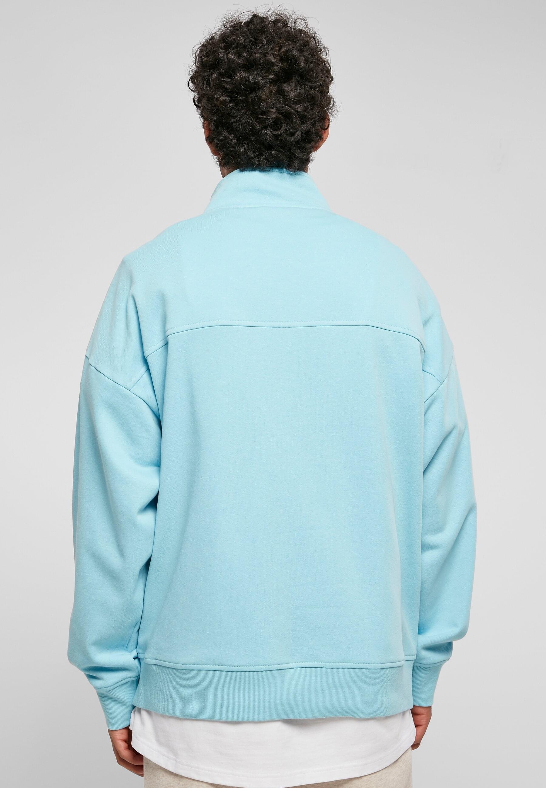 Starter Black Label Strickfleecejacke »Starter Black Label Herren Starter Triangle Troyer«, (1 St.), ohne Kapuze