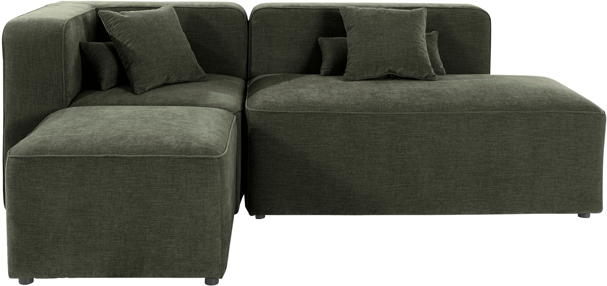 Home affaire Ecksofa "Sundstrup L-Form" Modulserie, individuelle Zusammenst günstig online kaufen